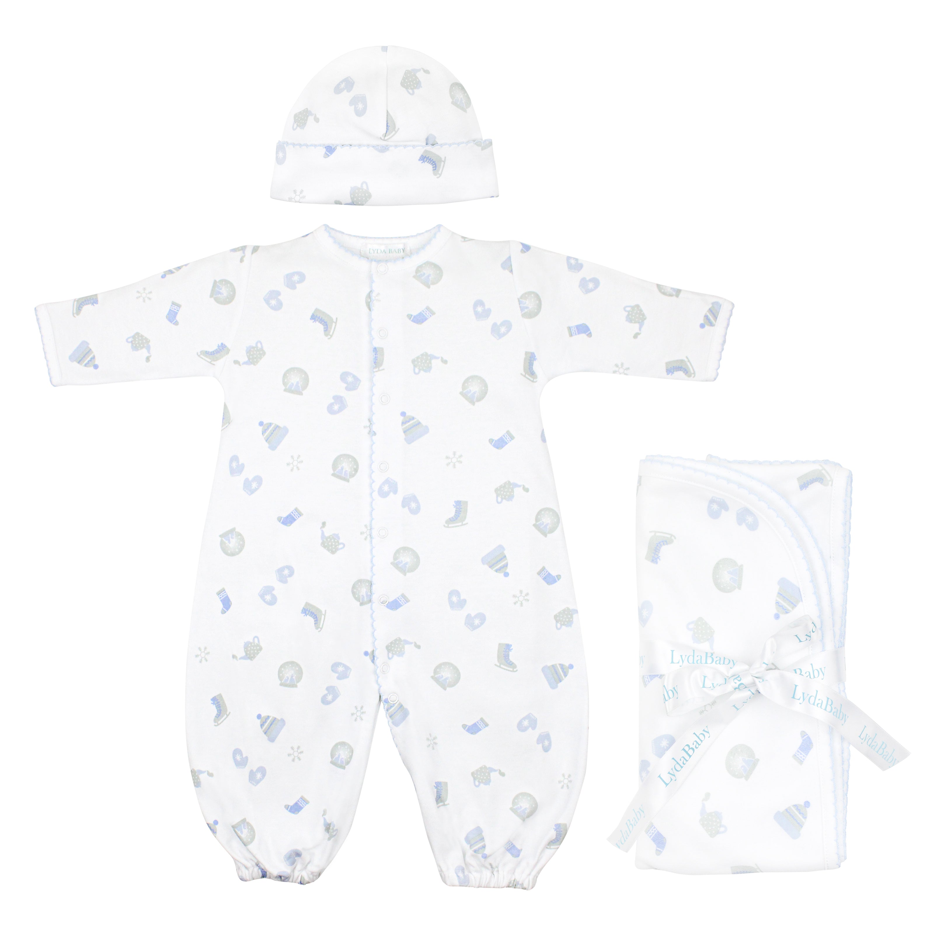Winter Things Printed Set 3 Pieces | Baby Boy