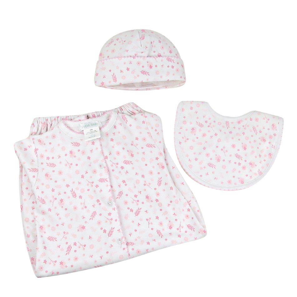 Little Flowers Set 3 Pieces | Baby Girl
