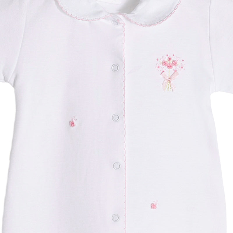 Tiny Bouquet Footie | Baby Girl