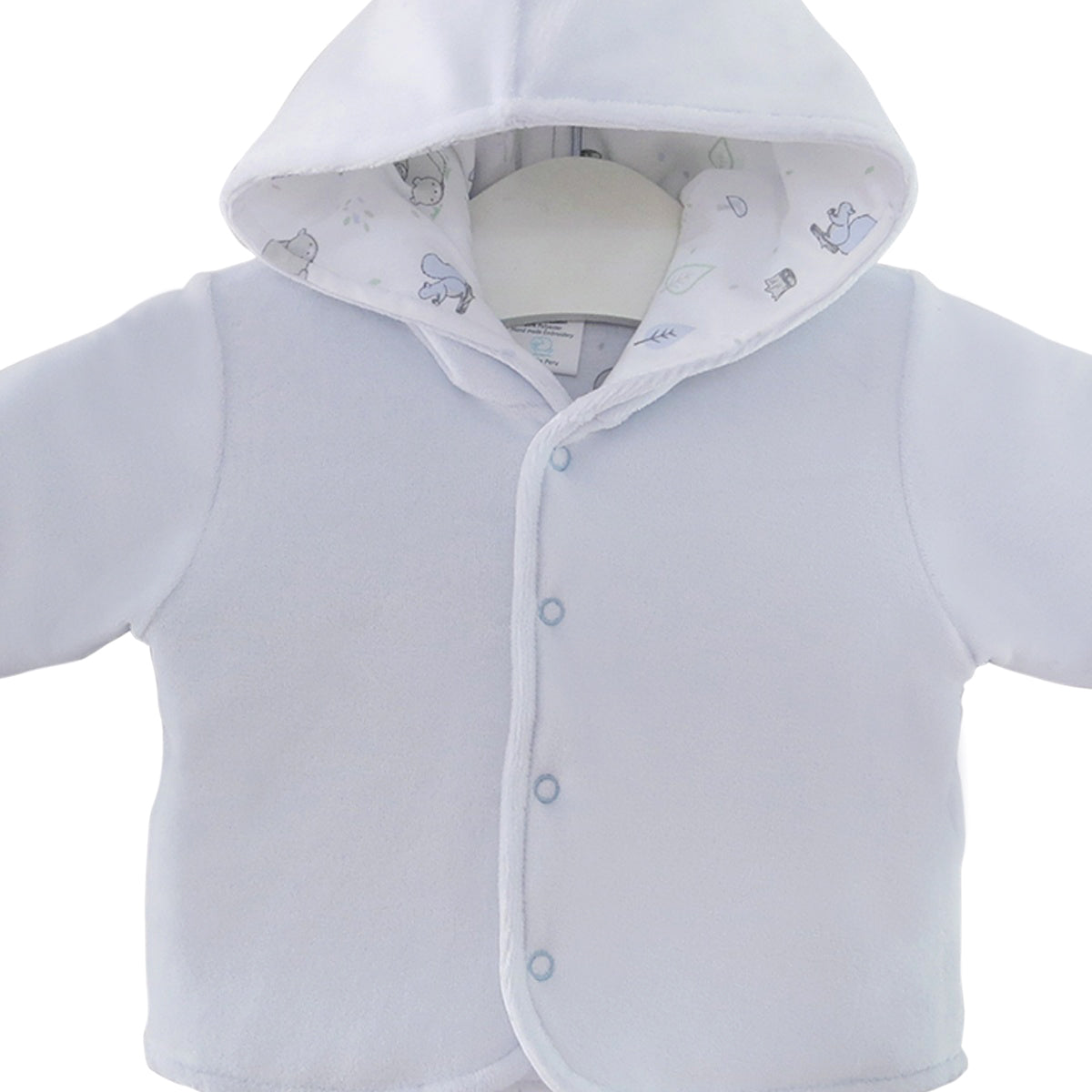 Velour Foreest Animals Jacket | Baby Boy