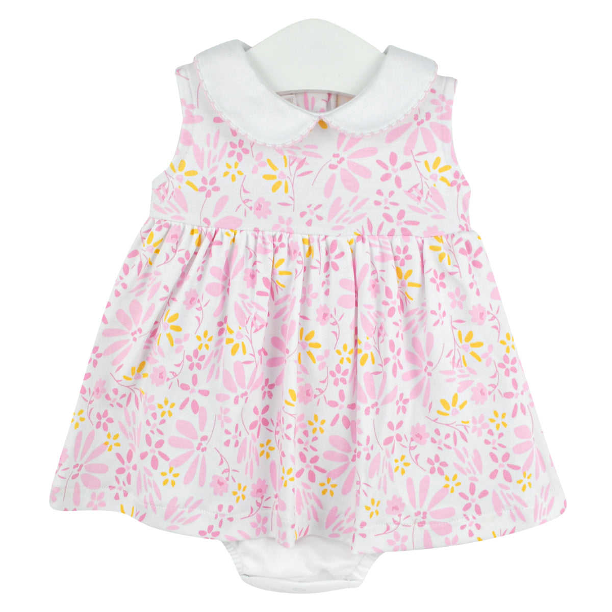 Spring Flowers Printed Dress | Baby Girl