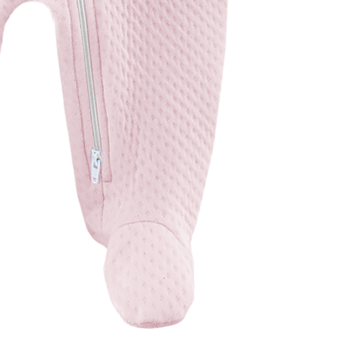 Confy Collection Zipper Footie | Baby Girl