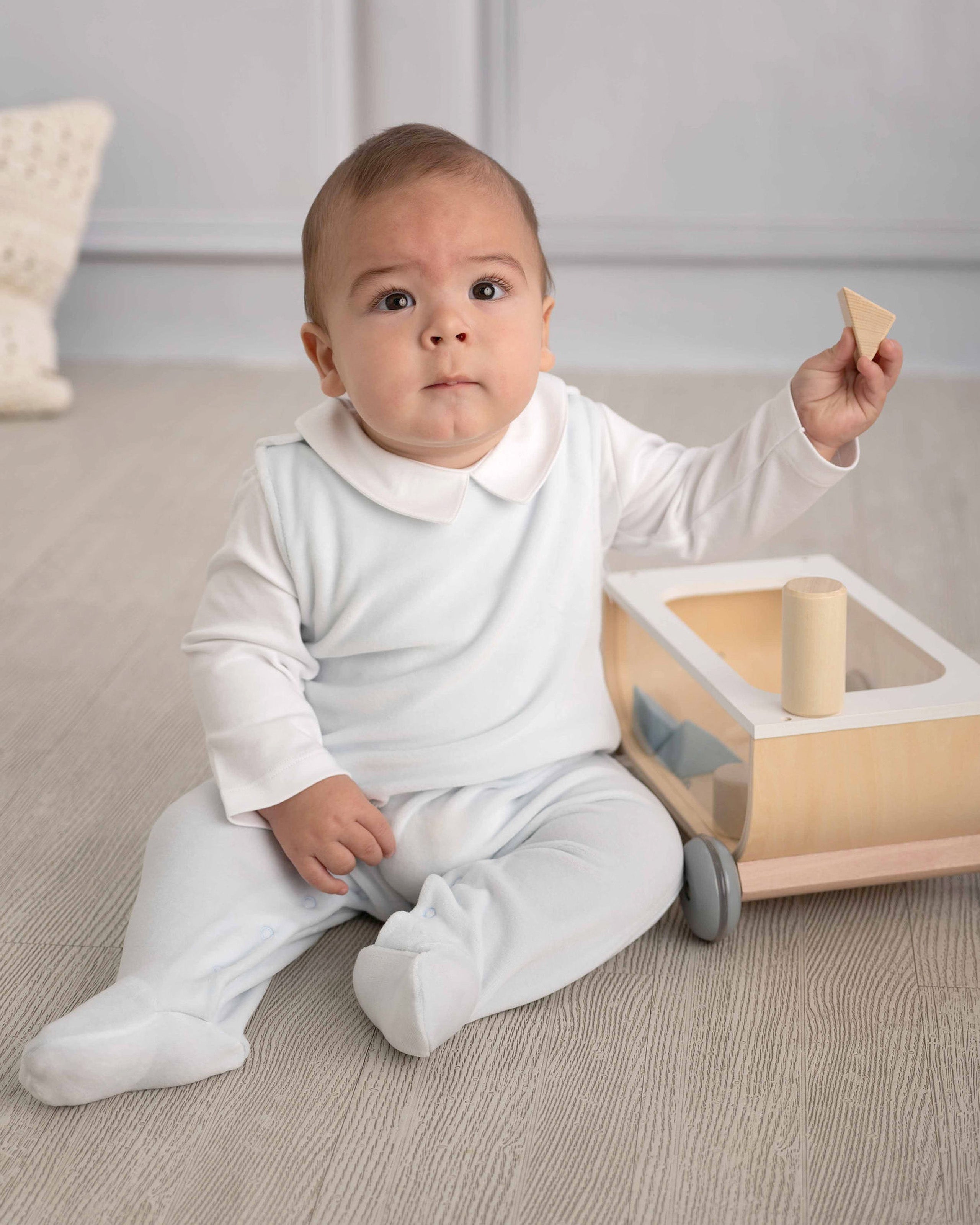 Velour Jumper Set 2 Pieces | Baby Boy