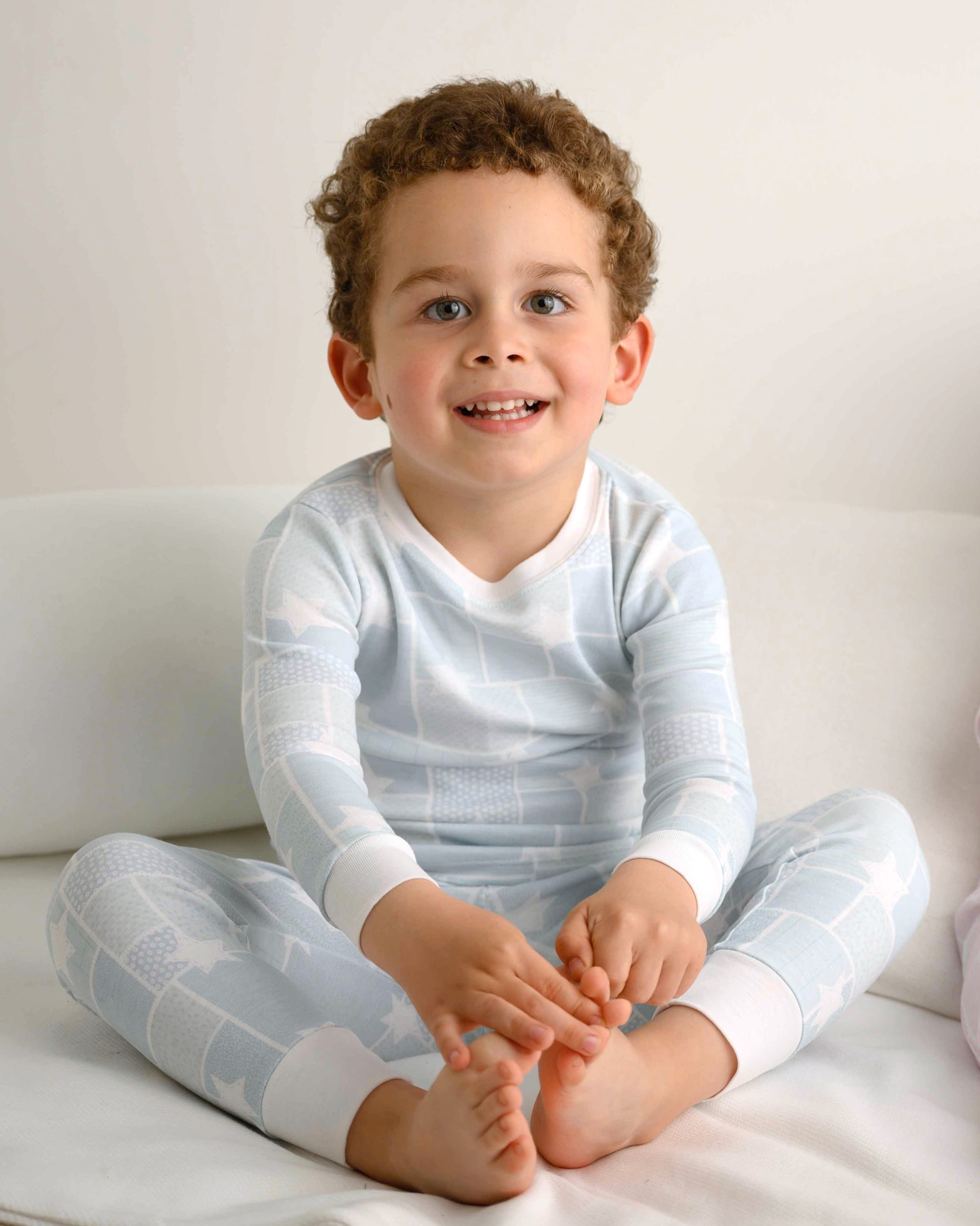 Stars Patch Printed Pajama | Boy