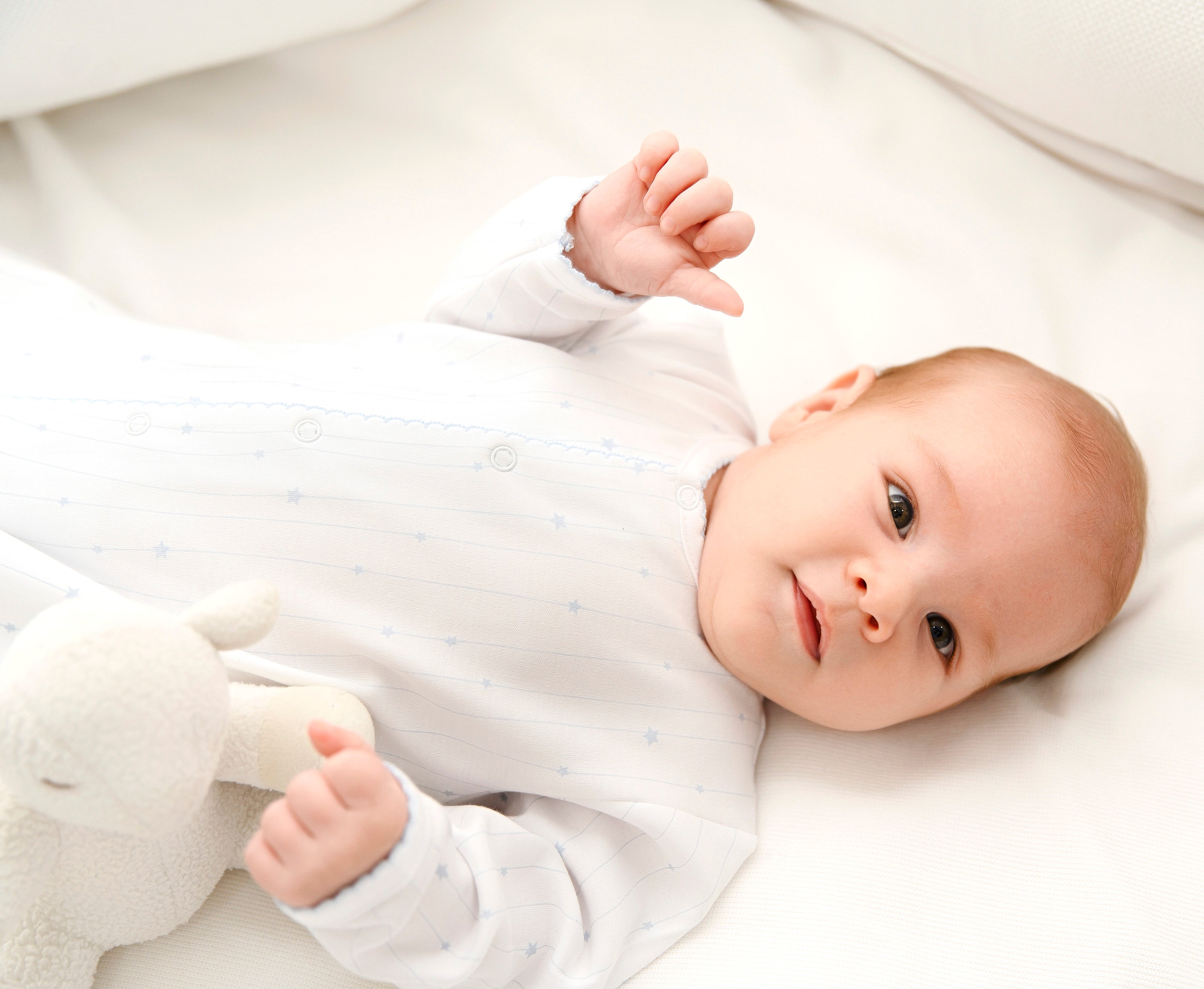 Little Stars Printed Footie | Baby Boy