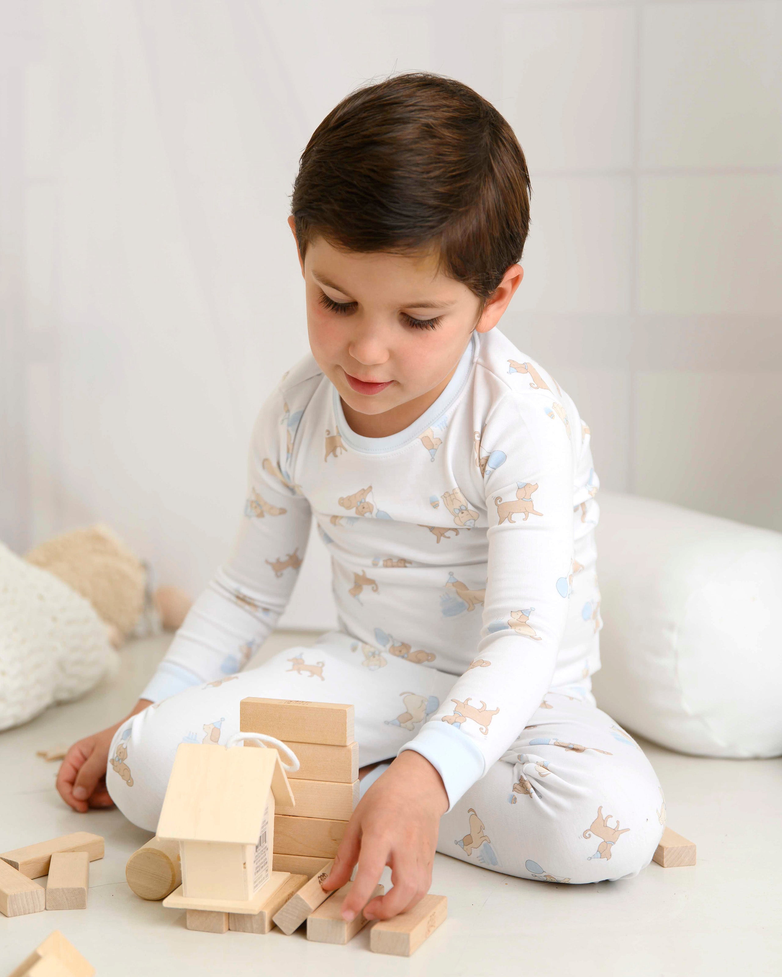 Birthday Puppy Printed Pajama | Boy