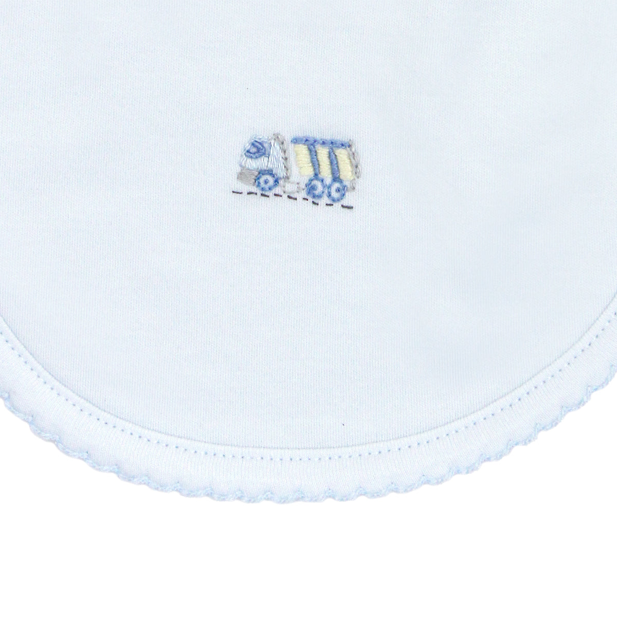 Cars And Trucks Embroidery Bib | Baby Boy