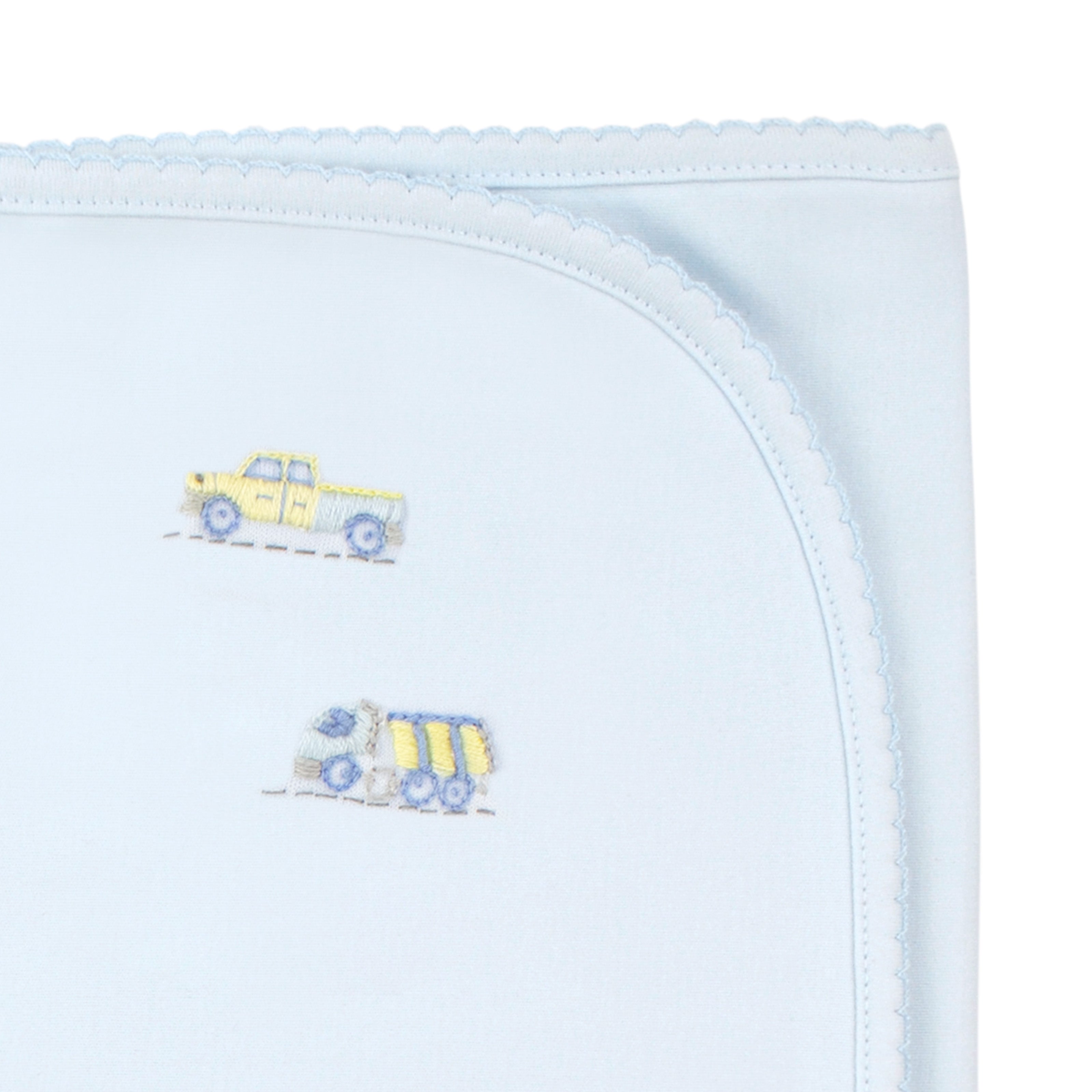 Cars and Trucks Embroidery Blanket | Baby Boy