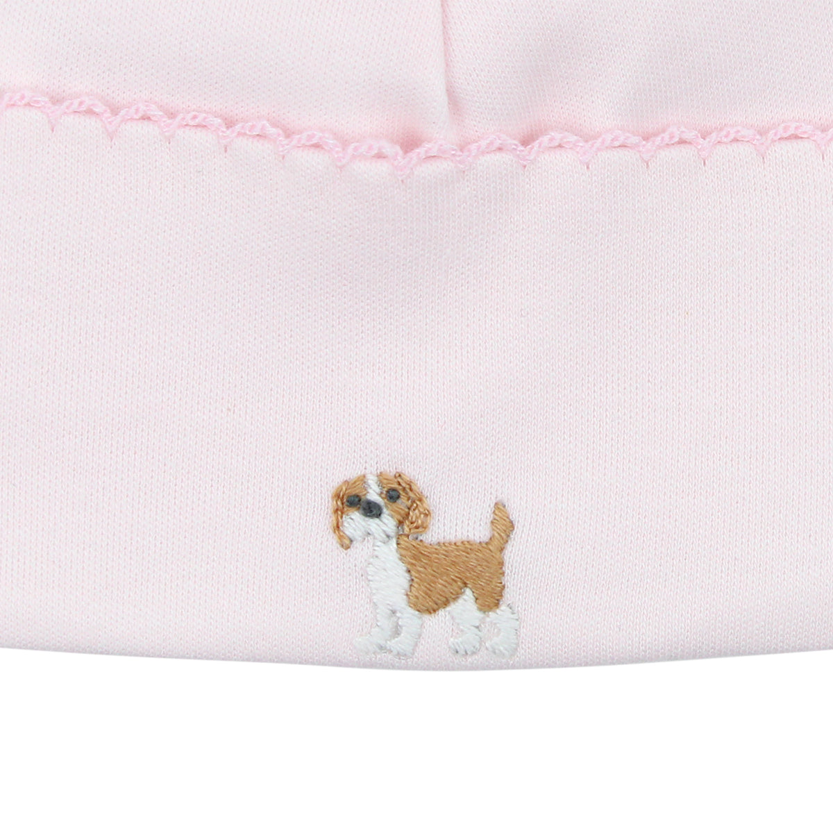 Cute Puppies Embroidery Hat | Baby Girl