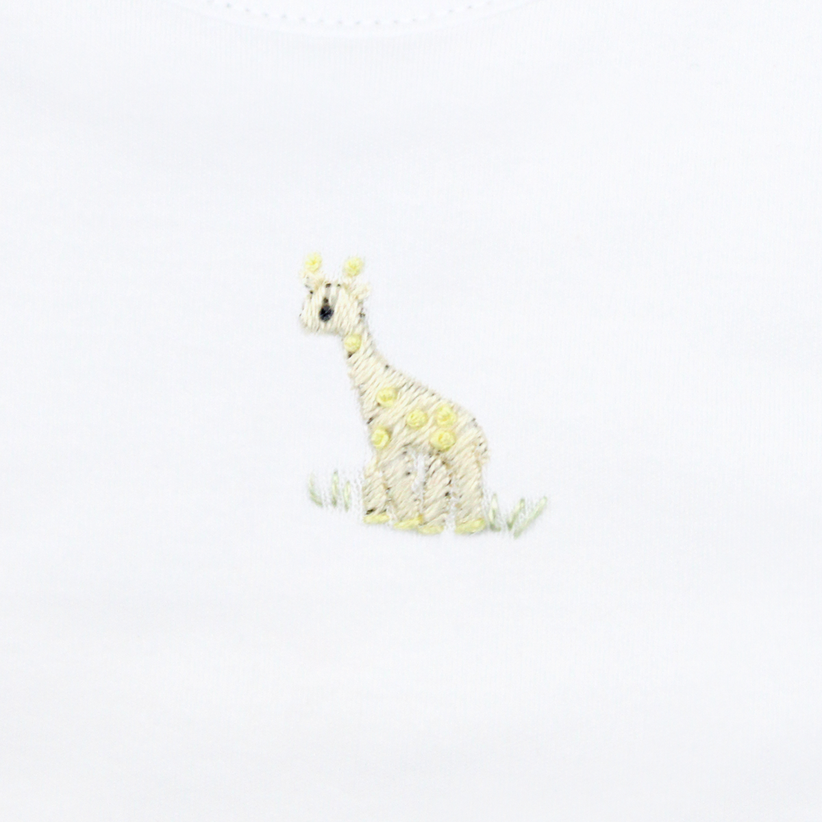 Safari Color Embroidery Bib | Baby Unisex