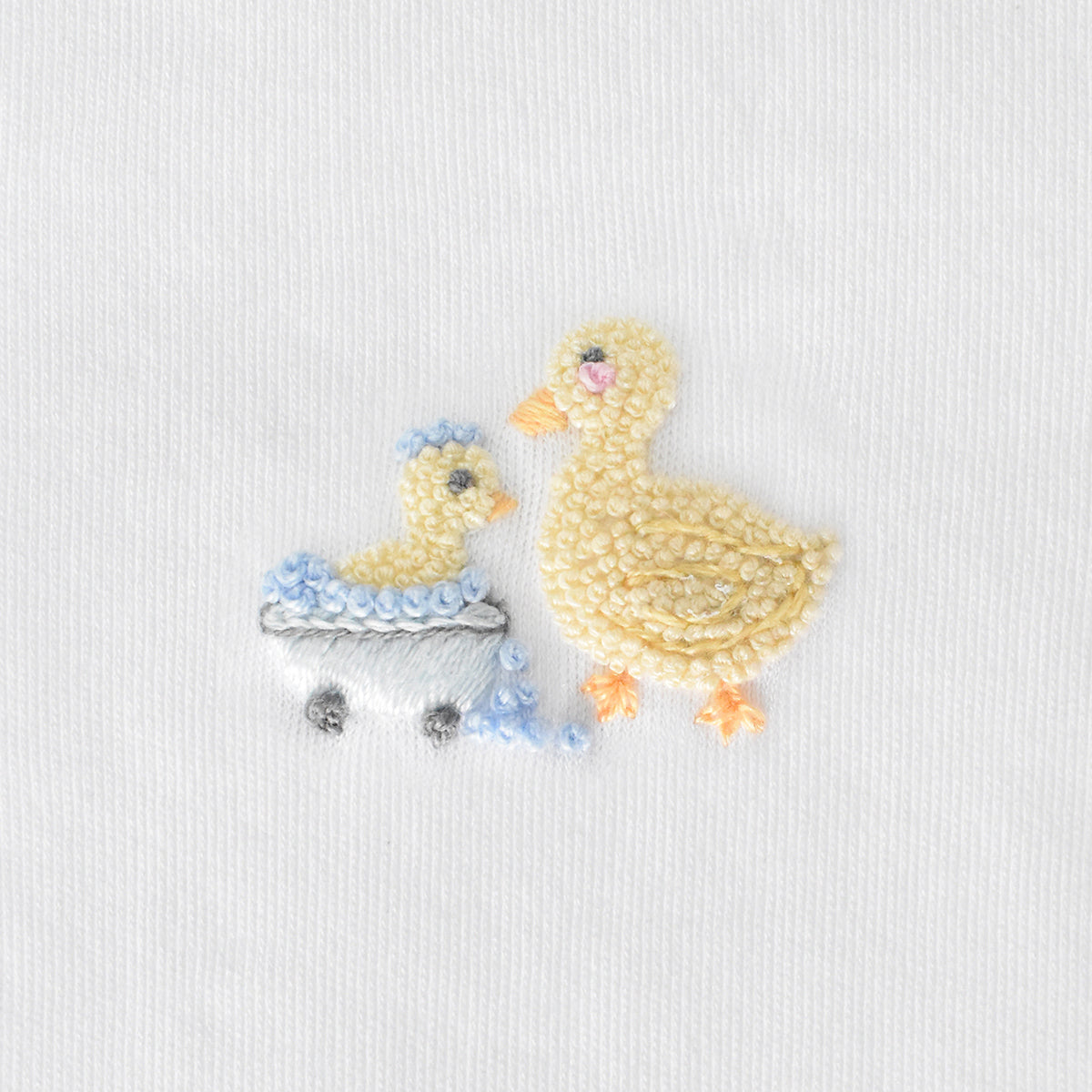 Bath Time Embroidery and Printed Blanket | Baby Unisex