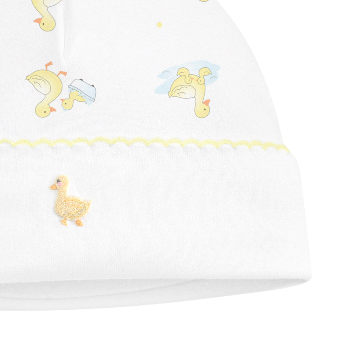 Bath Time Embroidery and Printed Hat | Baby Unisex