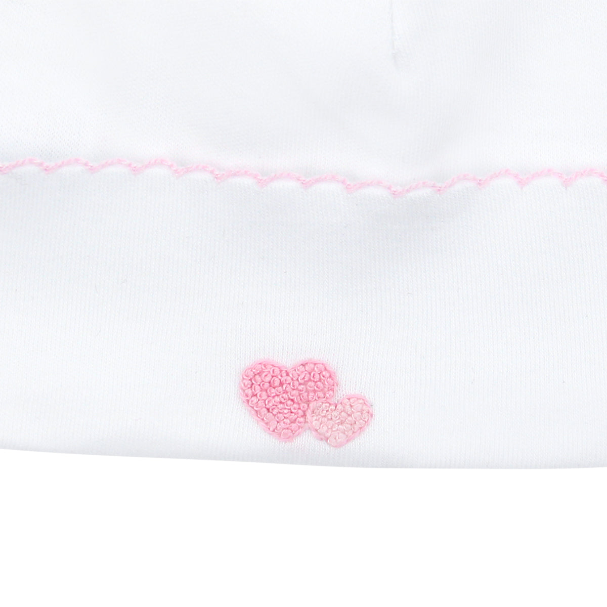 Double Love Embroidery Hat | Baby Girl