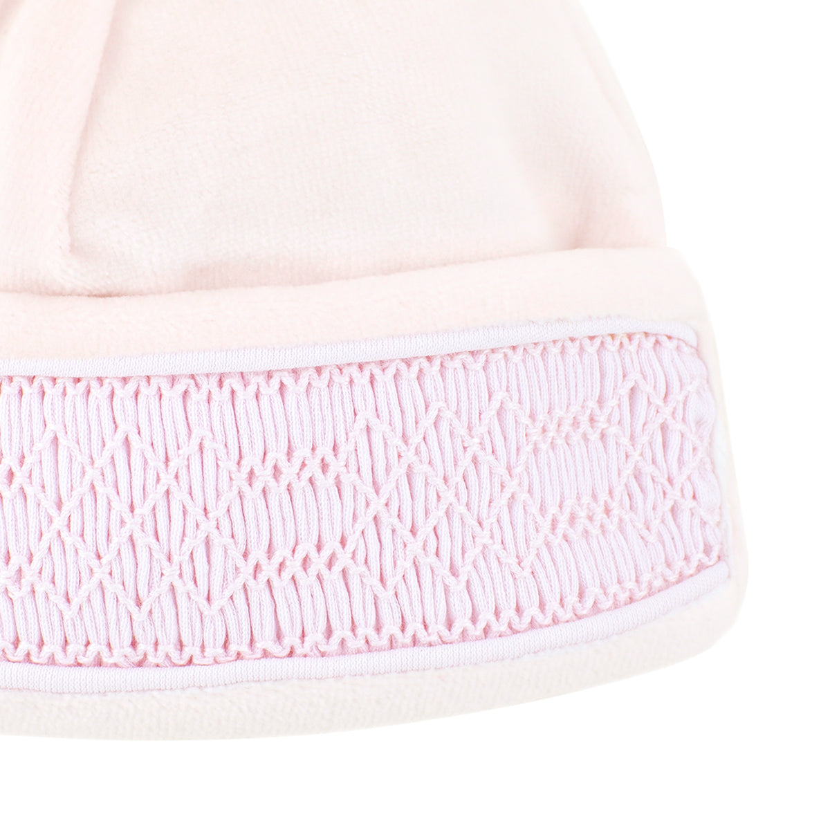 Smock Pink Cotton Collection Hat | Baby Girl