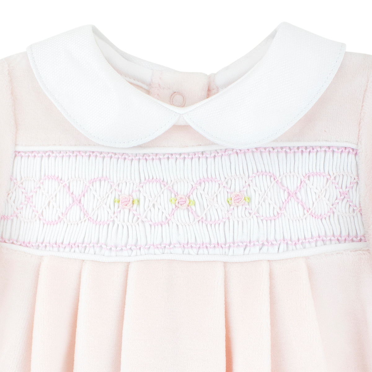 Smock Velour Collection Dress | Baby Girl