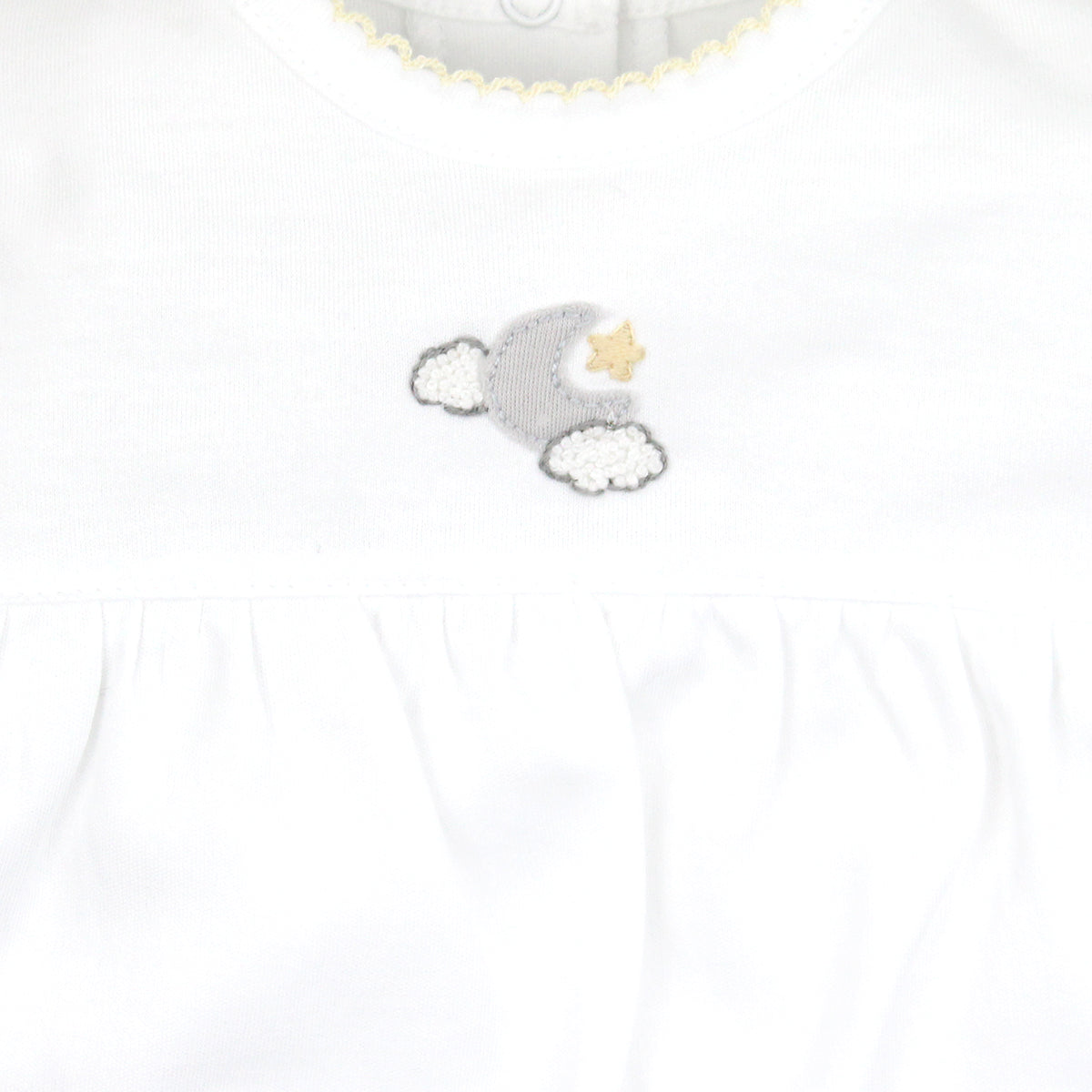 Sweet Dreams Embroidery Footie | Baby Unisex