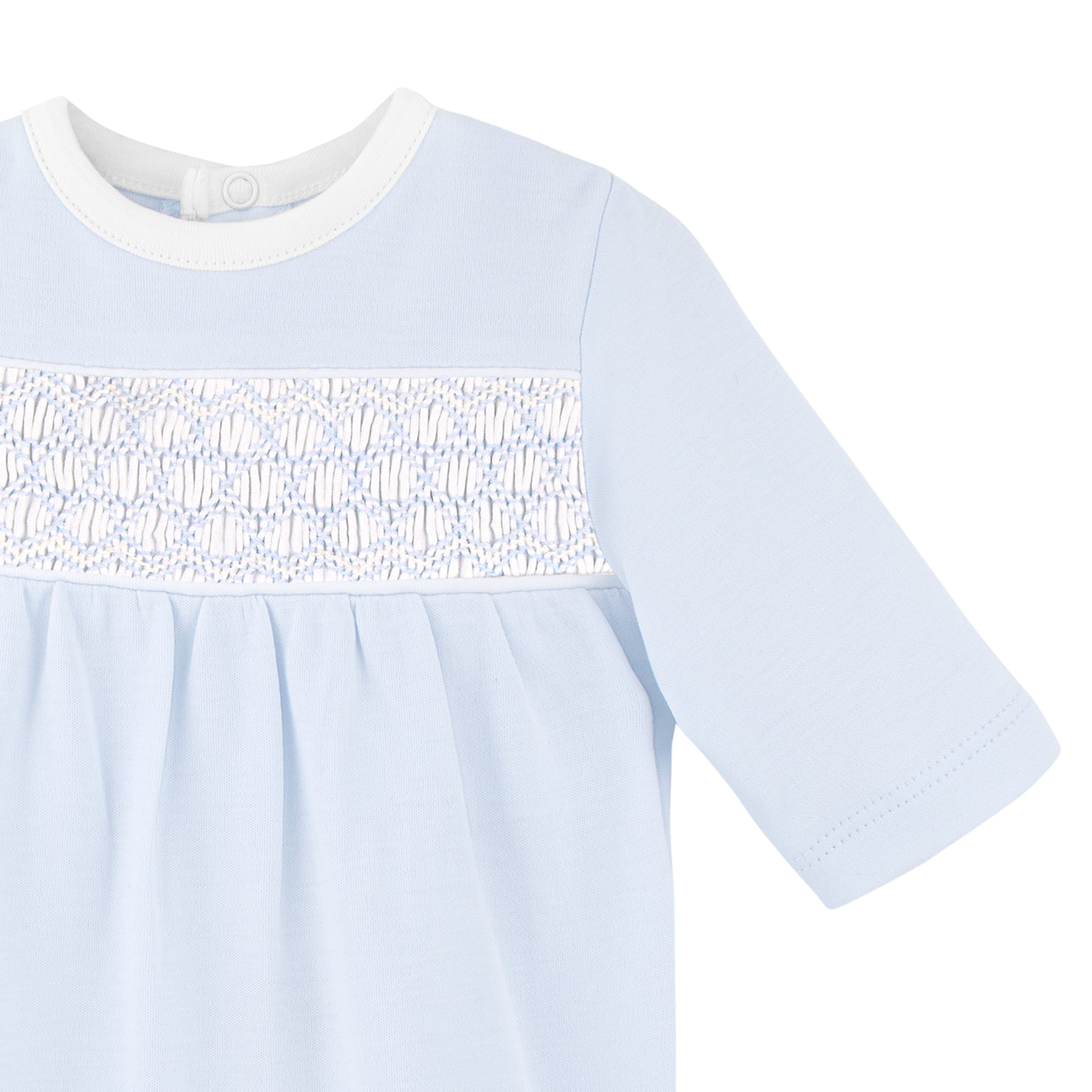 Honeycomb Embroidery | Baby Boy