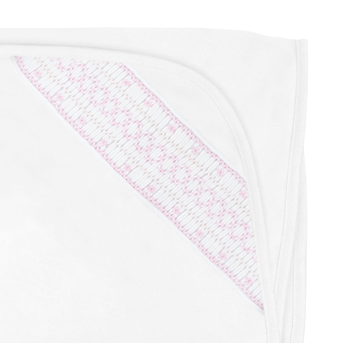 Elegant Chain Embroidery Blanket | Baby Girl