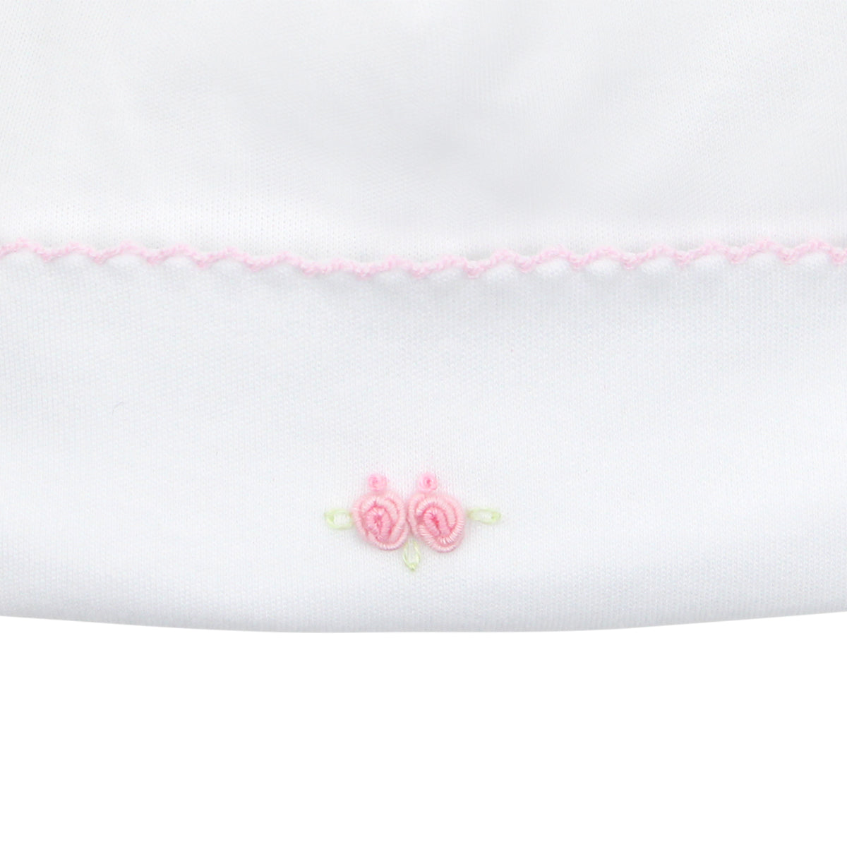 Sweet Roses Embroidery Hat | Baby Girl