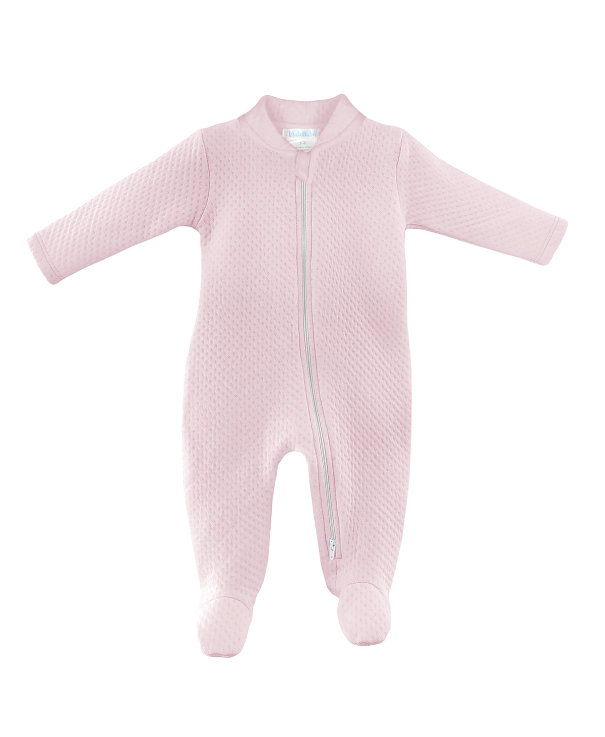 Confy Collection Zipper Footie | Baby Girl