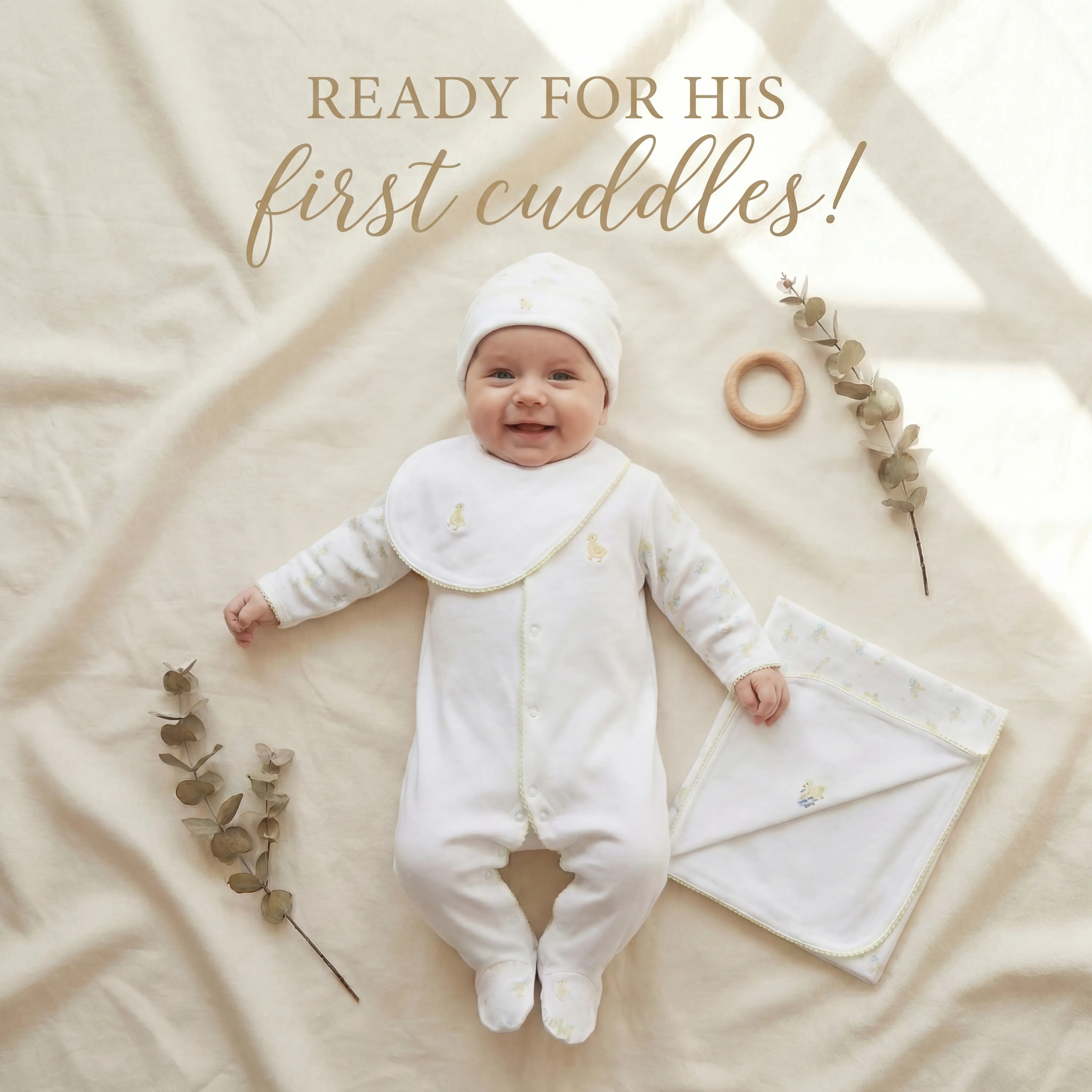 Bundle Three Footies - Handmade Embroidery