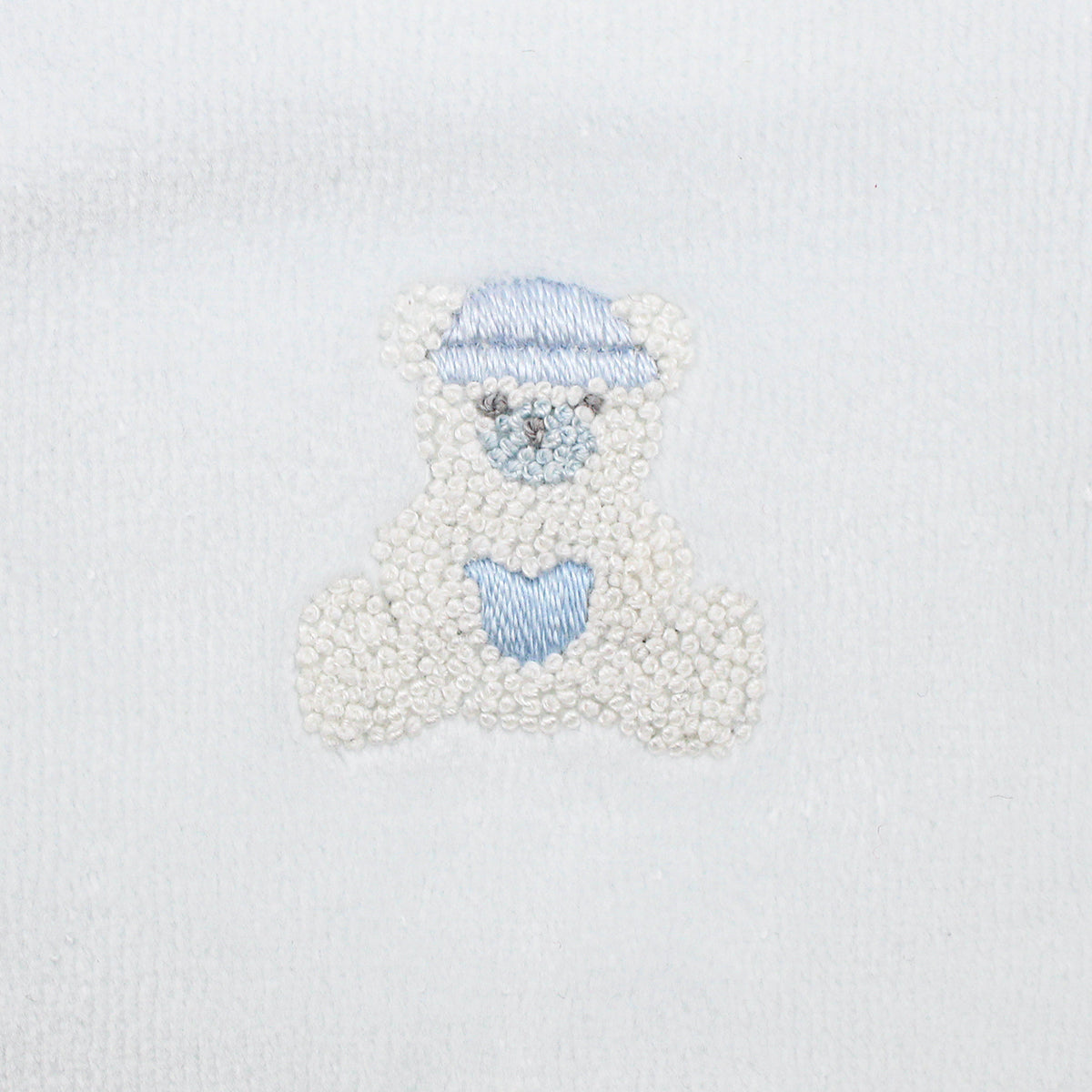 Love Teddy Embroidery Set 2 Pieces | Baby Boy