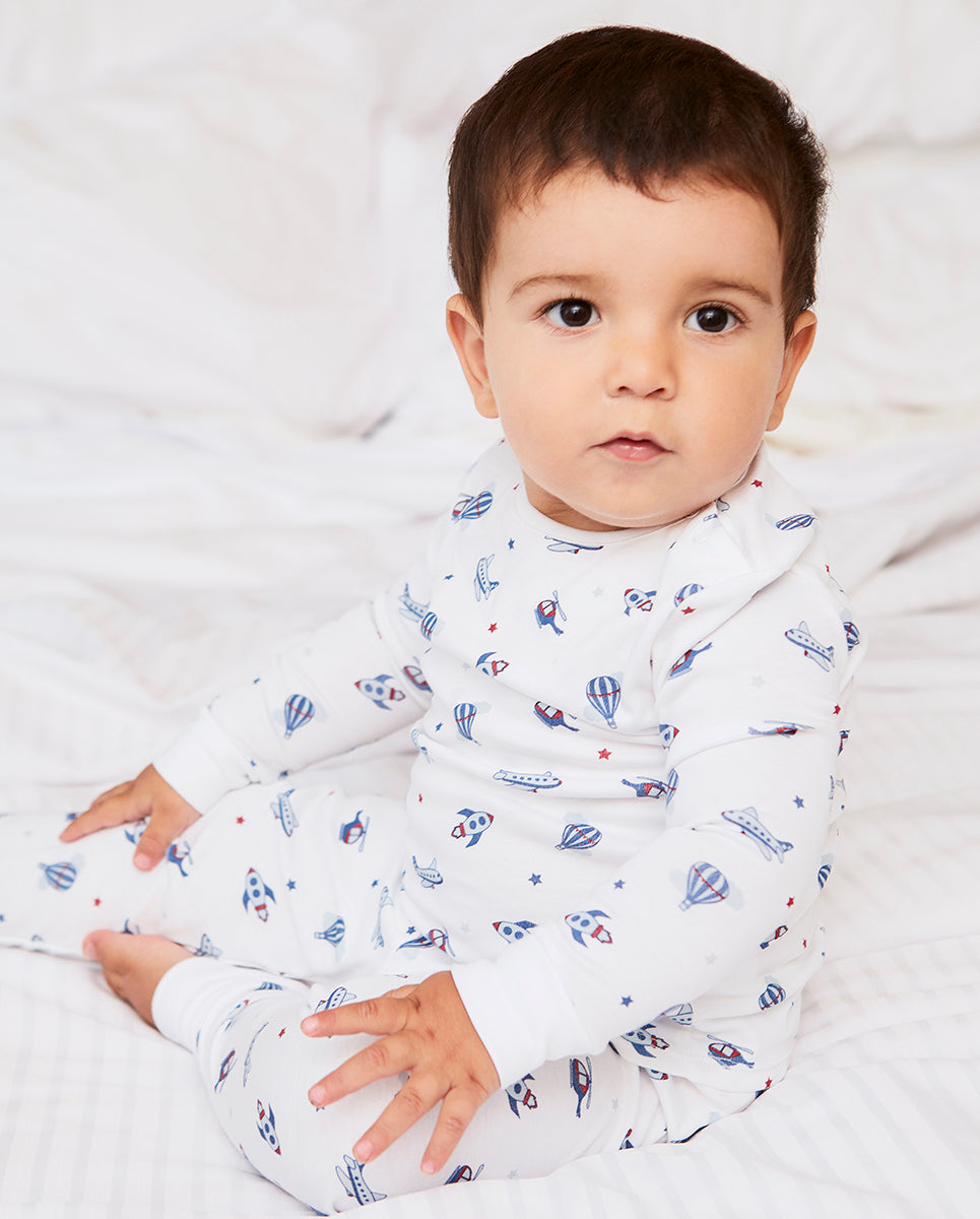 Air Transports Printed Pajama | Boy