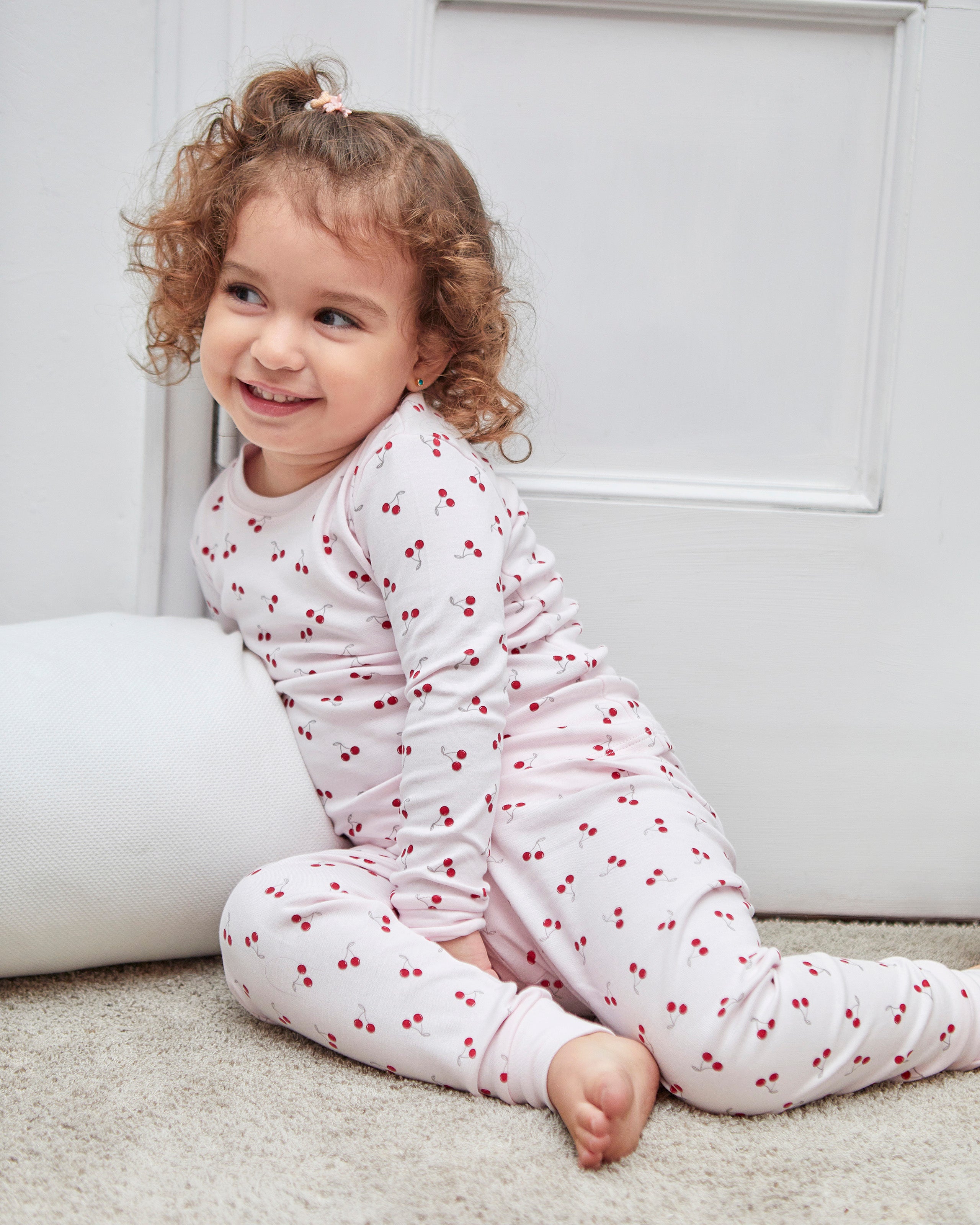 Sweet Cherries Printed Pajama | Girl