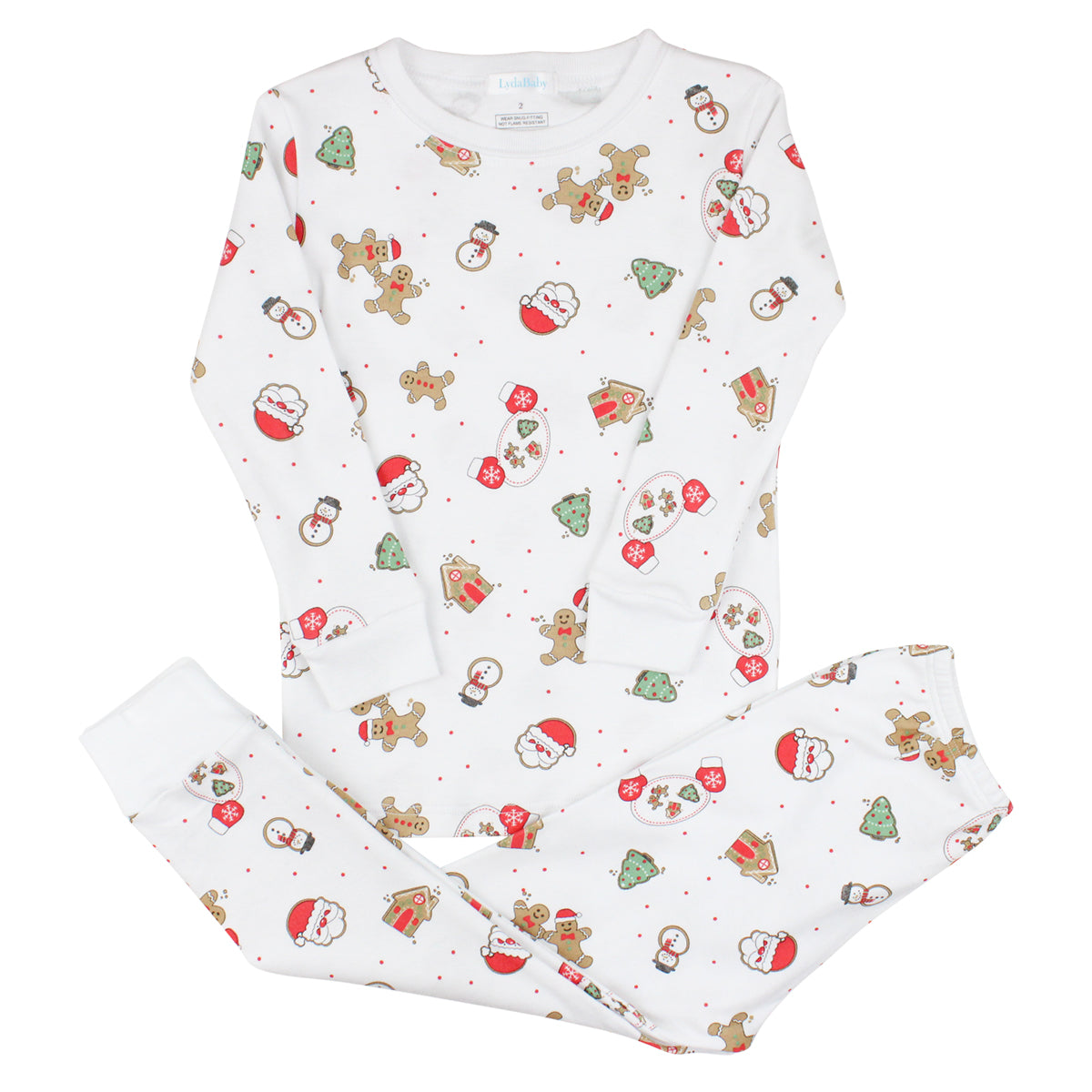 PIMA COTTON-CHRISTMAS COOKIES PAJAMA