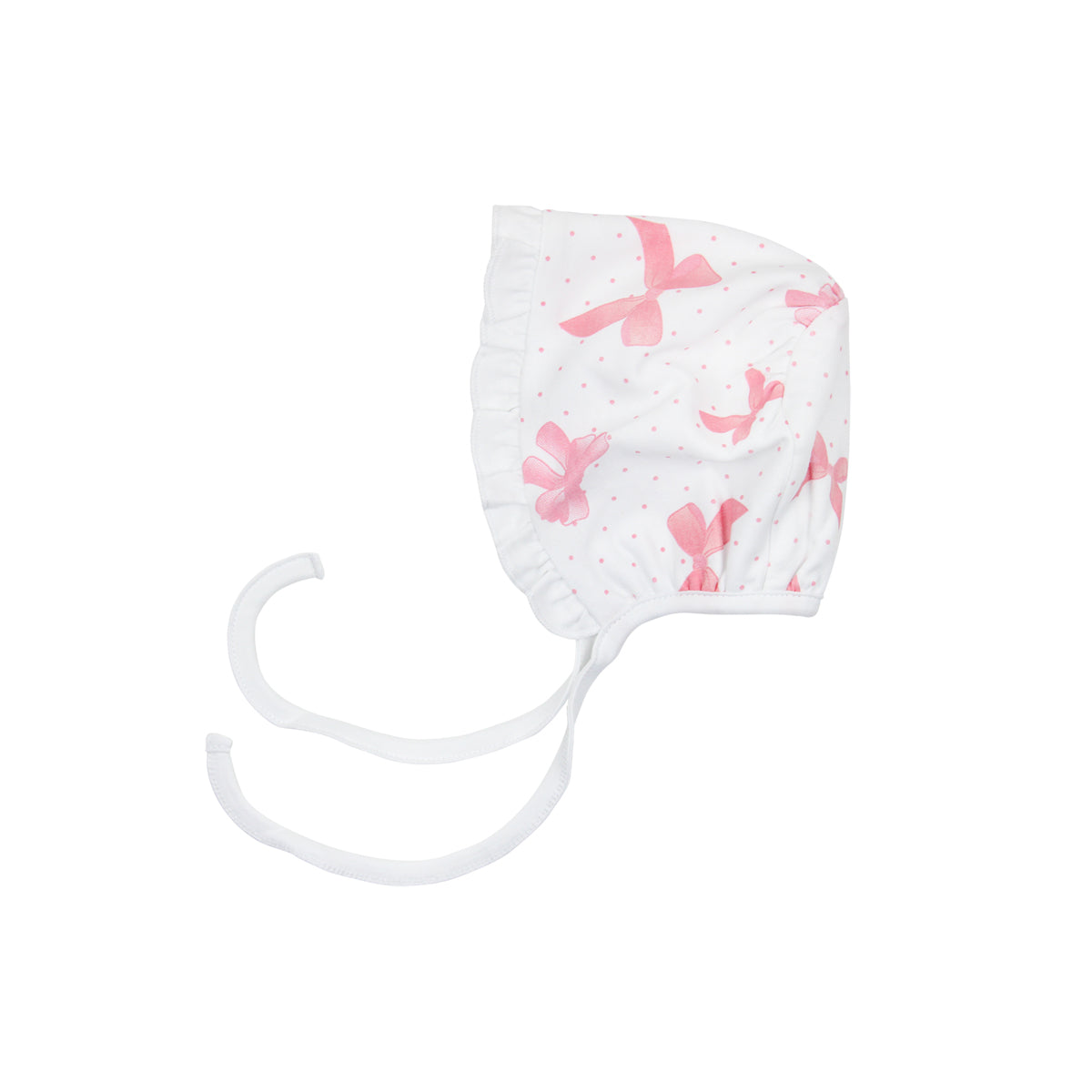 PIMA COTTON-CUTE BOWS BONNET