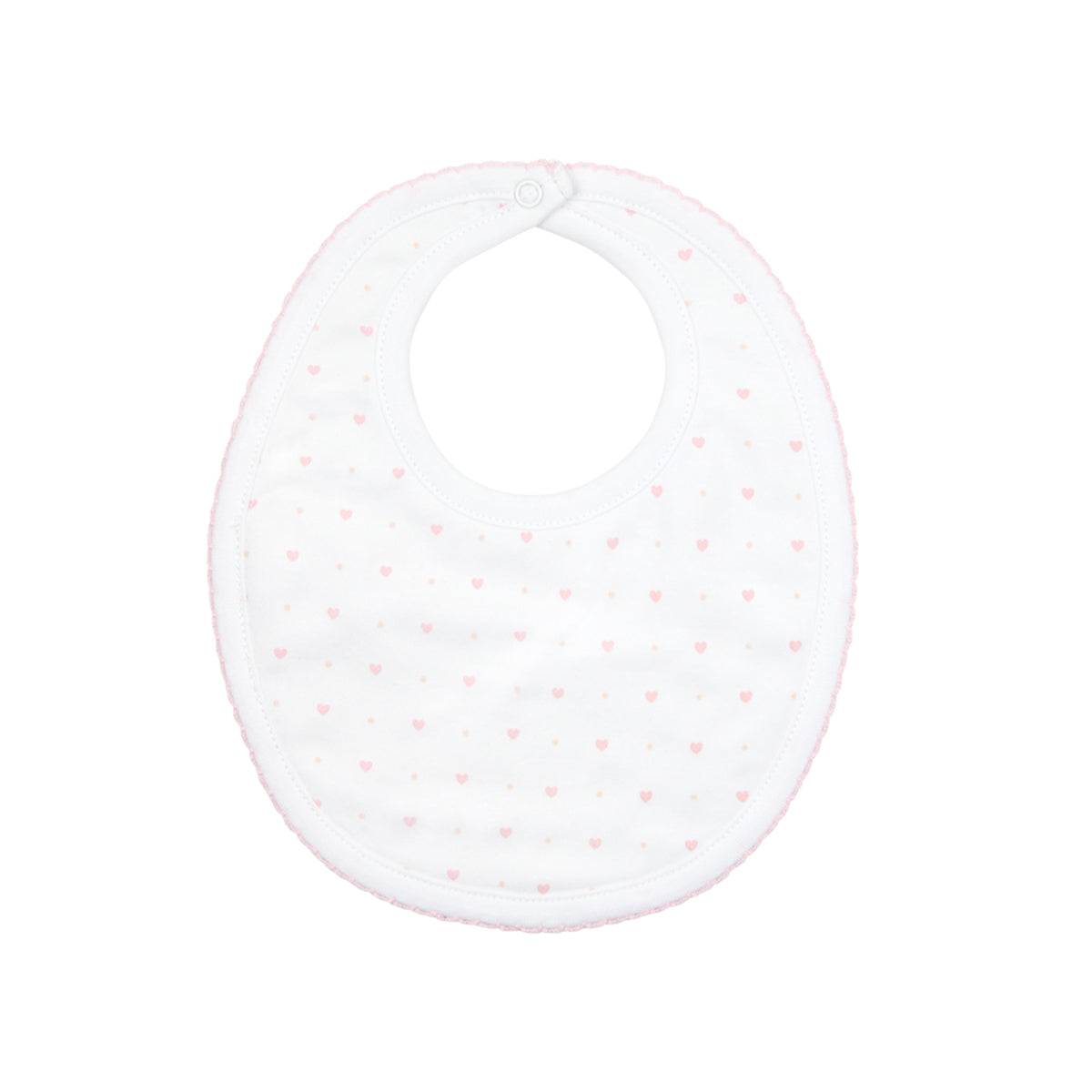 PIMA COTTON-LOVELY DOTS BIB