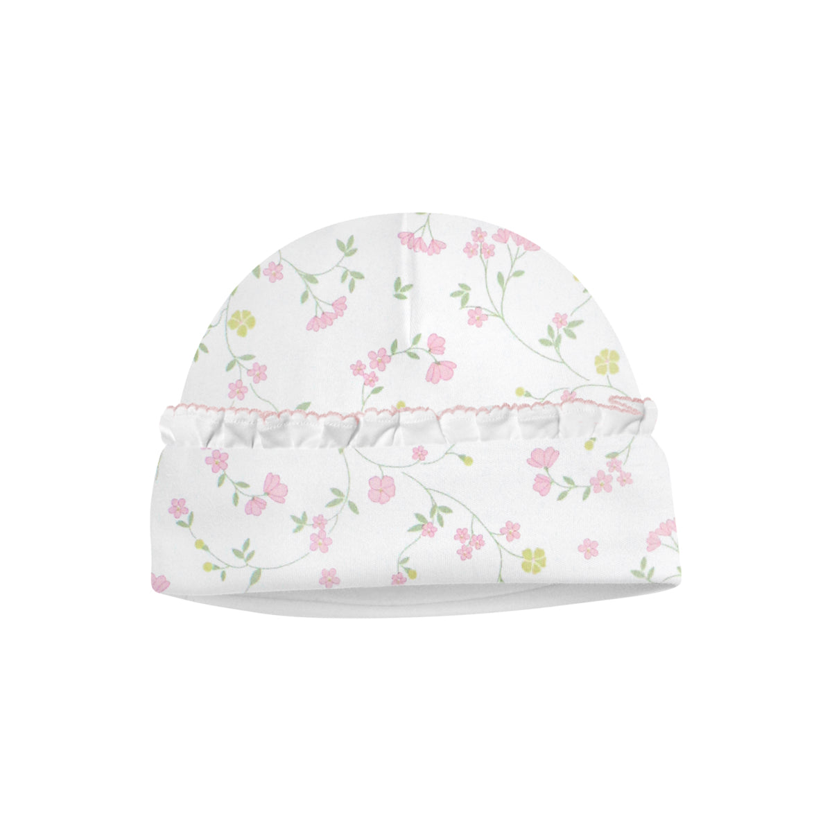 PIMA COTTON-MAGNOLIA FLOWERS HAT