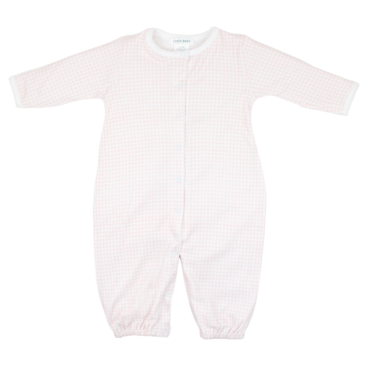 PIMA COTTON-PINK VICHY CONVERTER