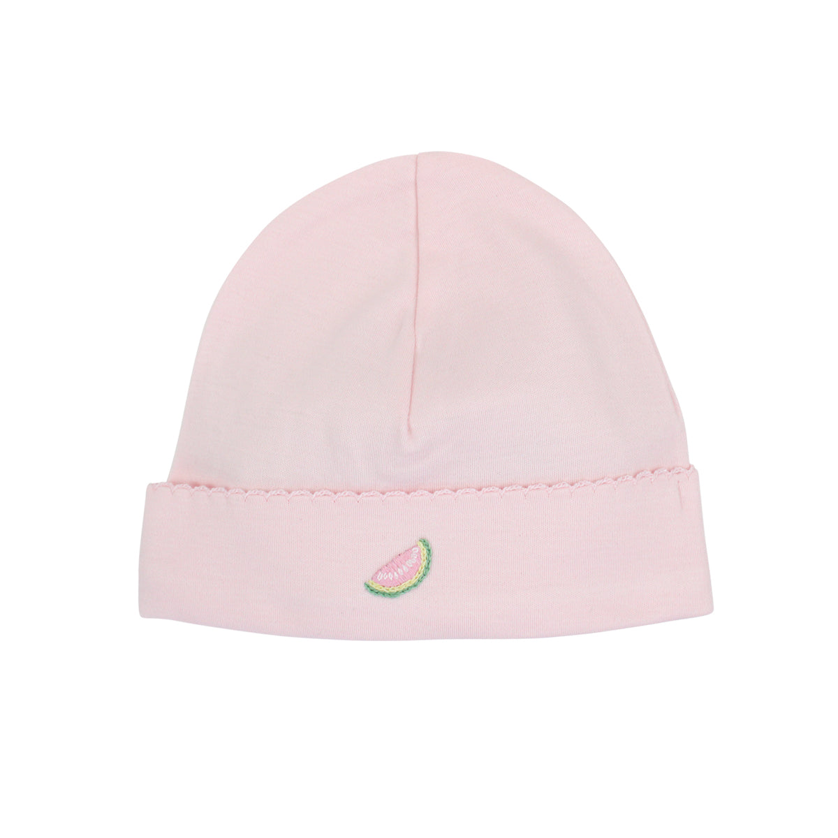 PIMA COTTON-SUMMER FRUITS EMBROIDERY HAT