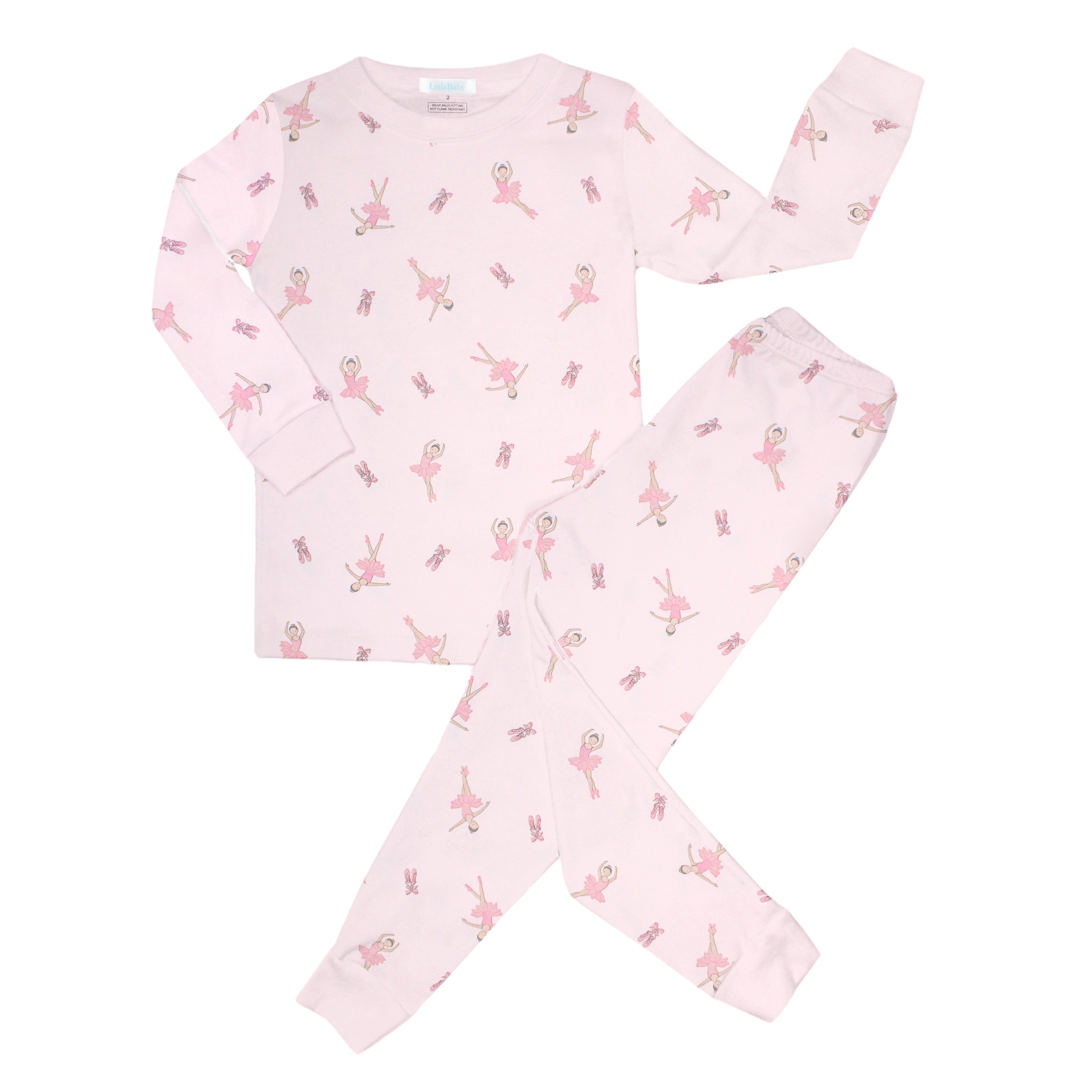 PIMA COTTON Alessandra Ballerina Printed Pajama