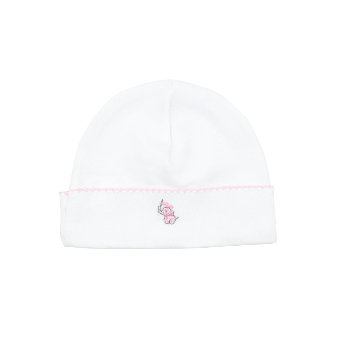 PIMA COTTON Baby Animals Embroidery Hat GIRL