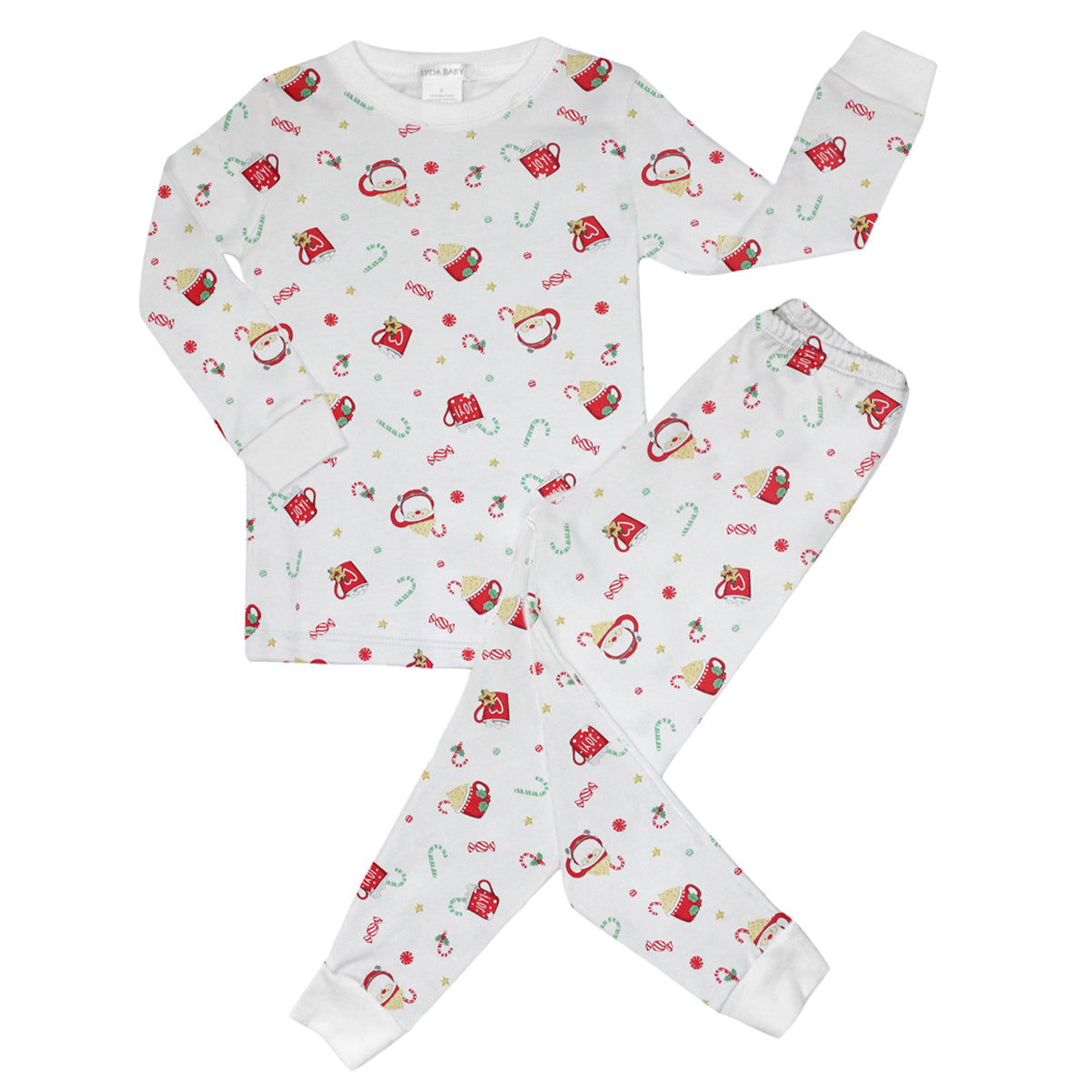 PIMA COTTON CHRISTMAS MUGS PAJAMA