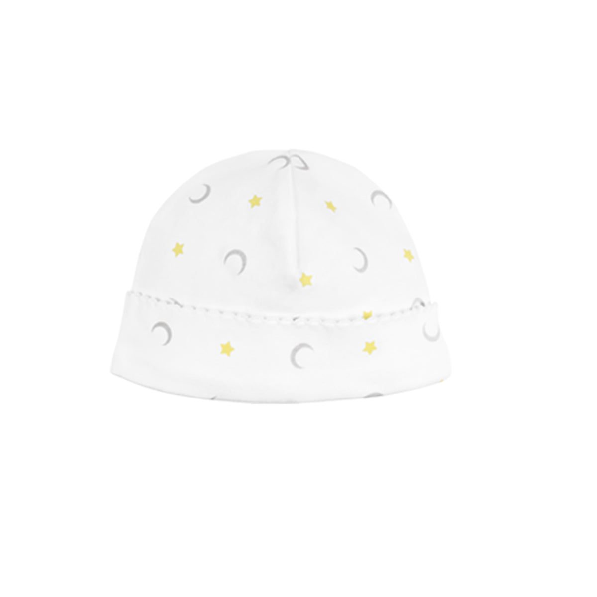 PIMA COTTON MOON AND STARS HAT UNISEX