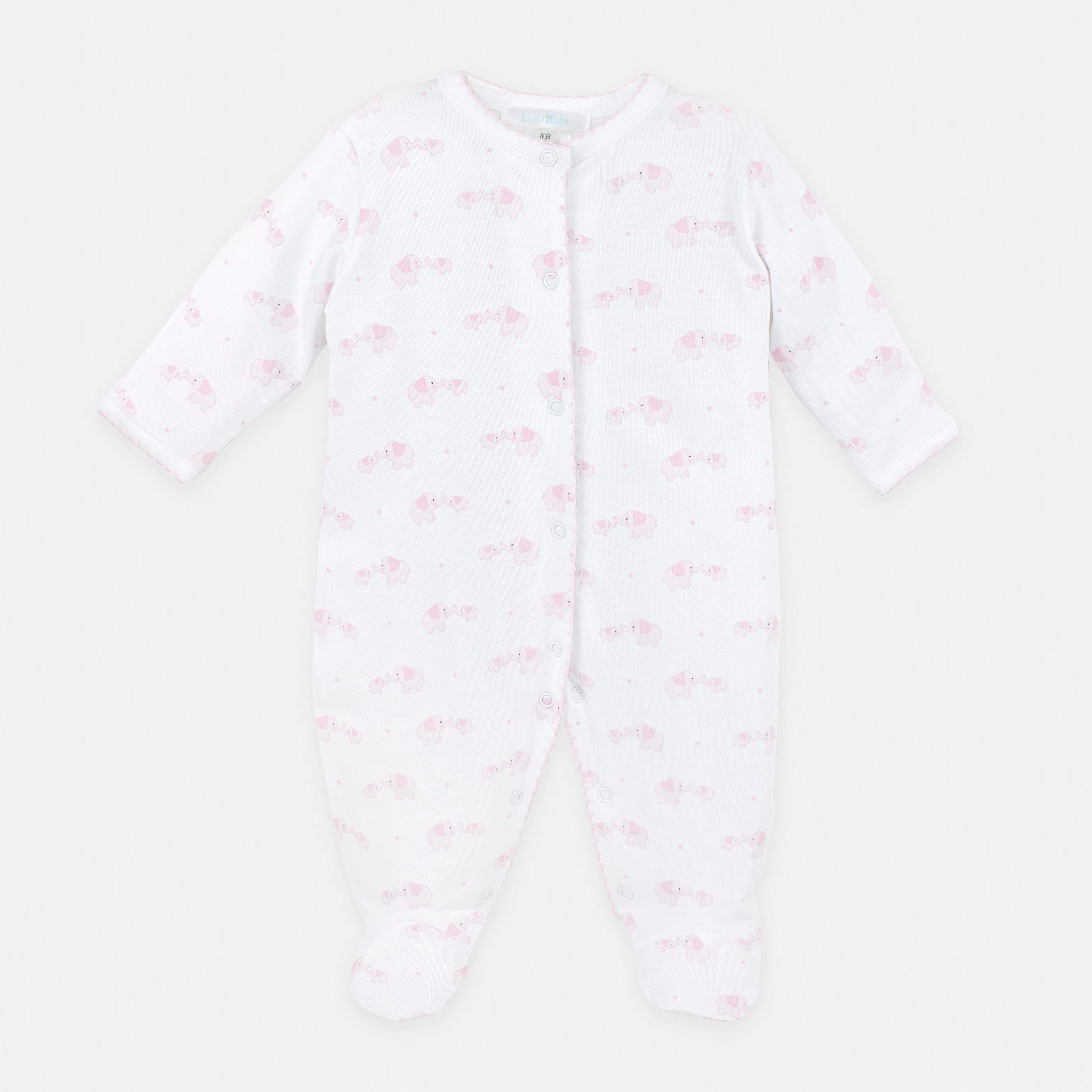 PIMA COTTON Mama and Baby Printed Footie