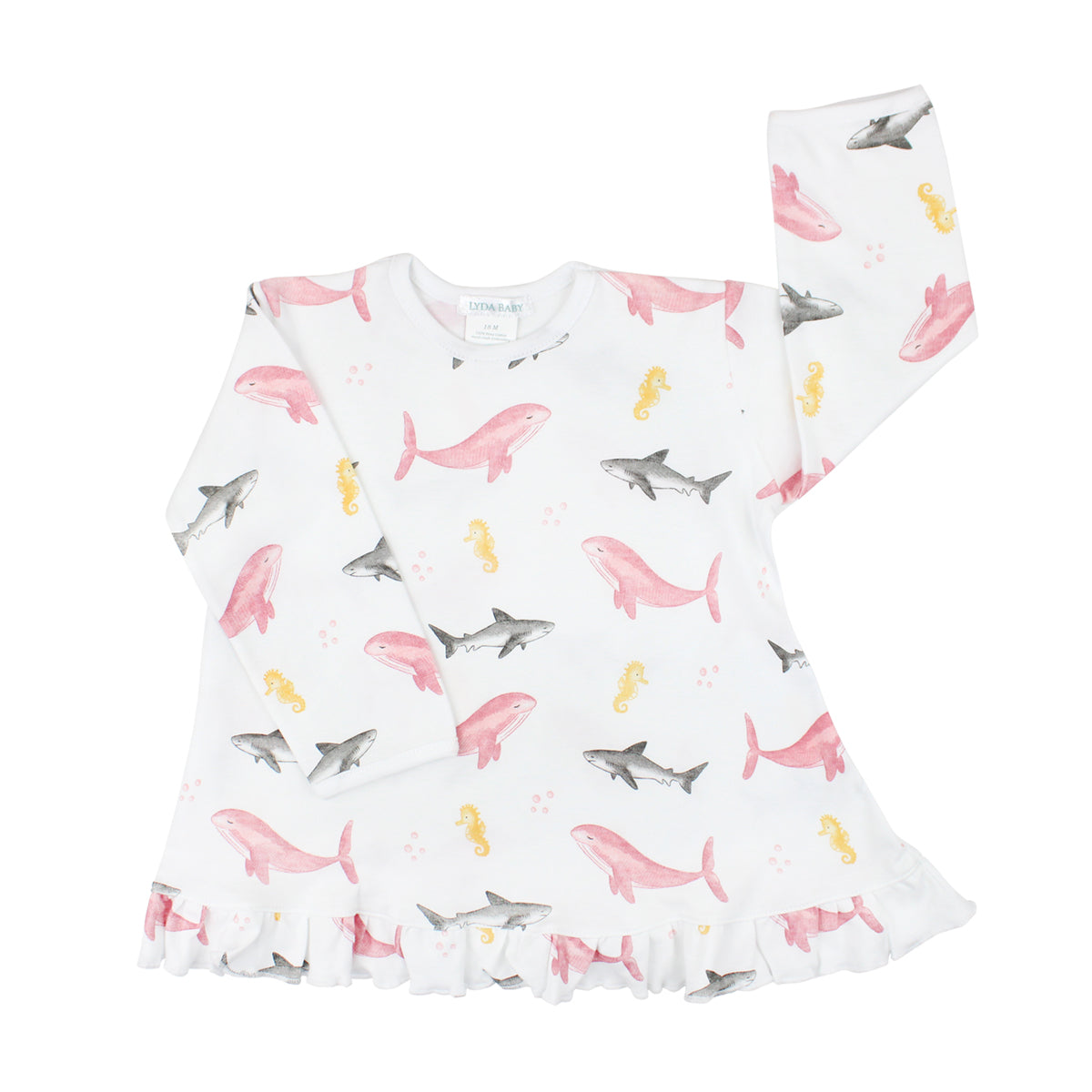 PIMA COTTON SEA ANIMALS  DRESS