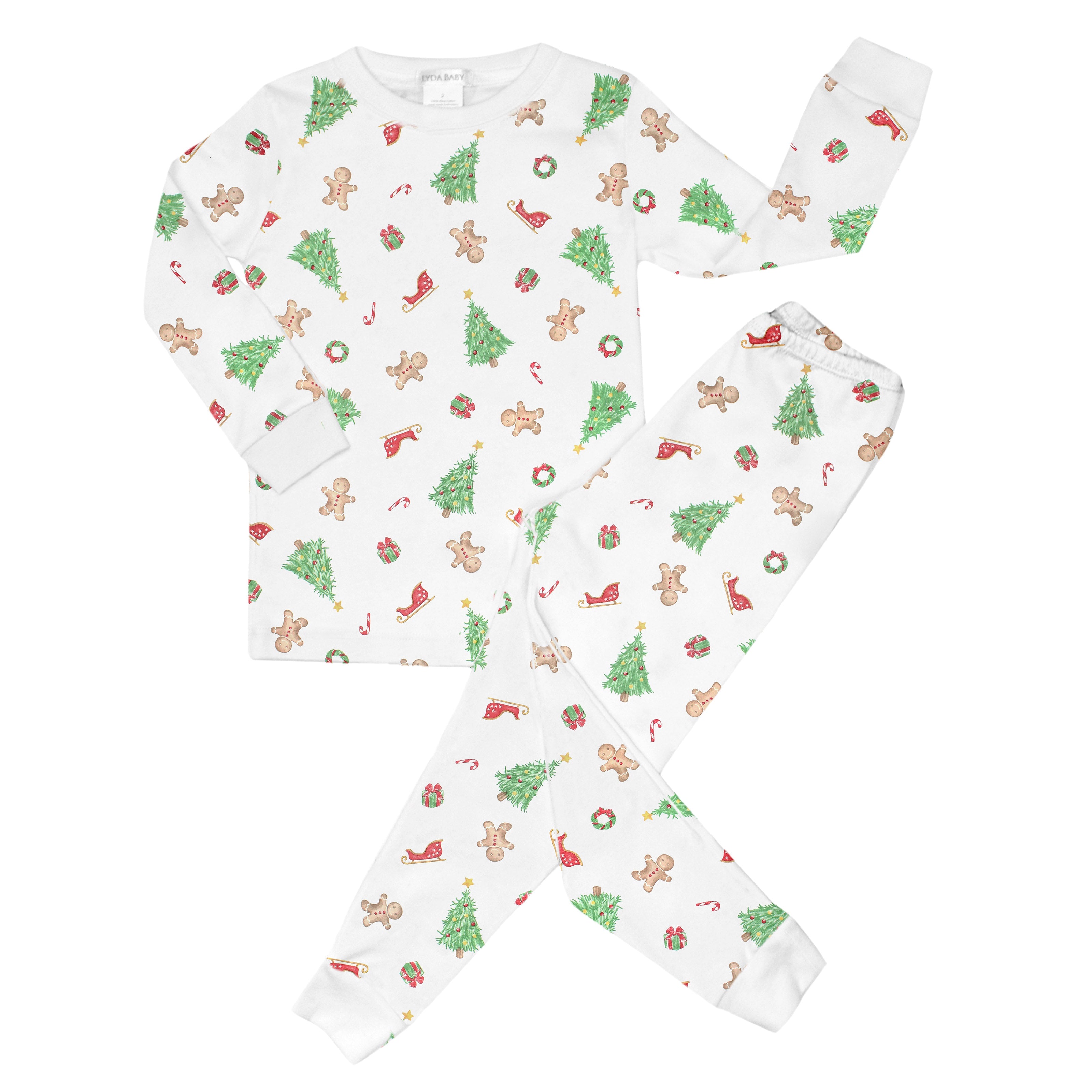 PIMA COTTON Santa is Here Printed Pajama 