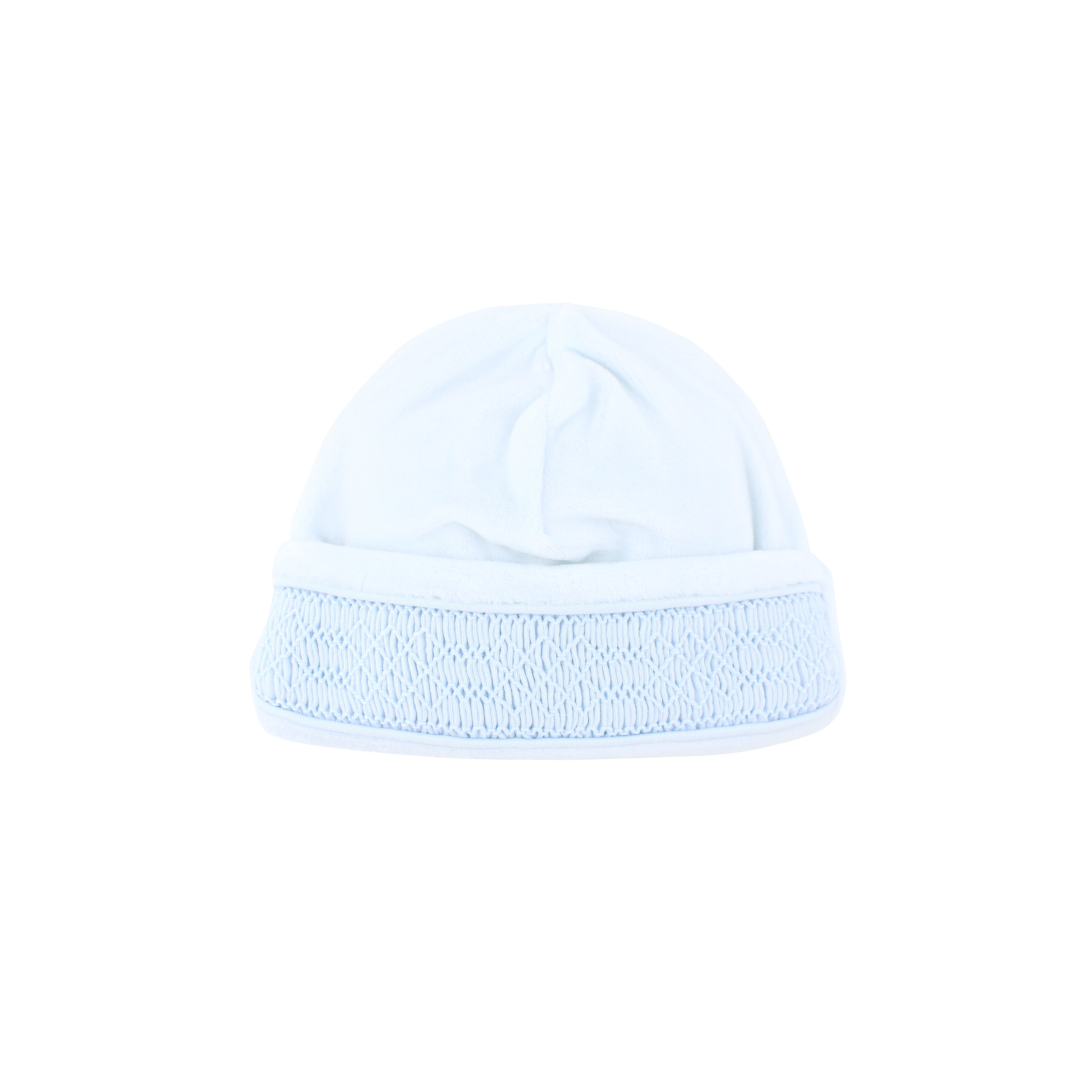 Smock Light blue Cotton Collection Hat | Baby Boy