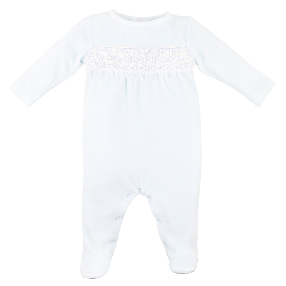 Smock Velour Collection  Footie |  Baby Boy