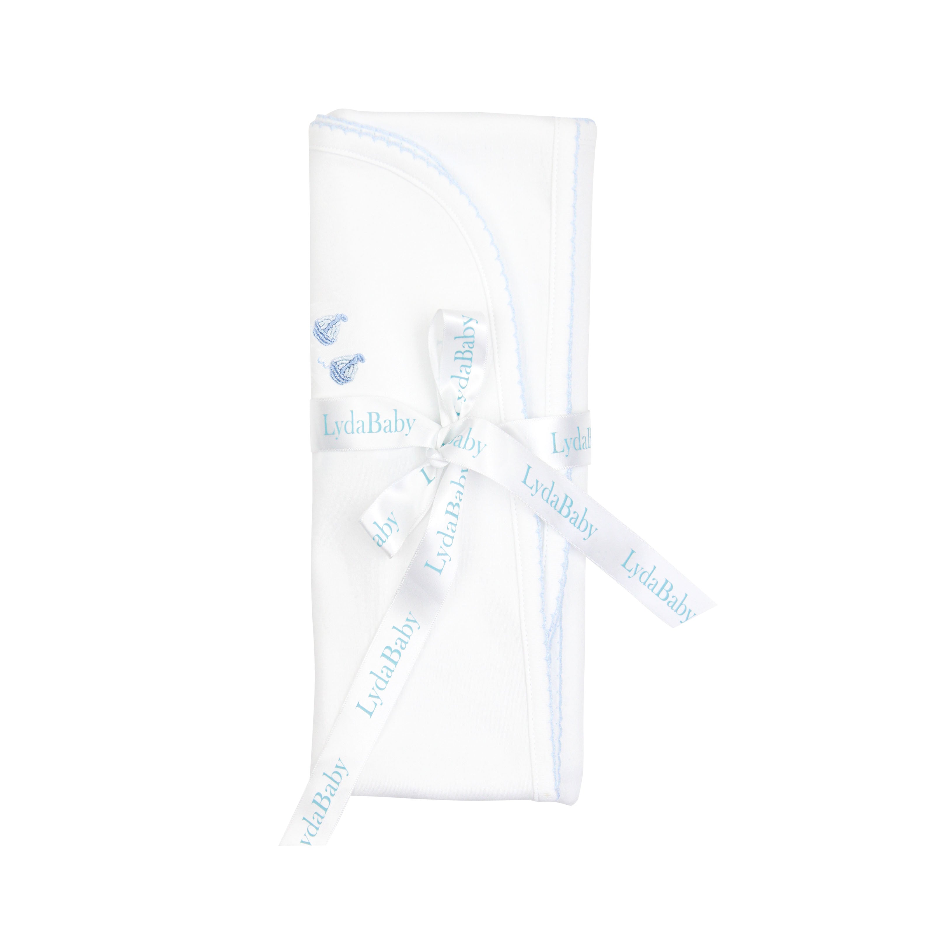Graceful Sailboats Embroidery Set 4 Pieces | Baby Boy