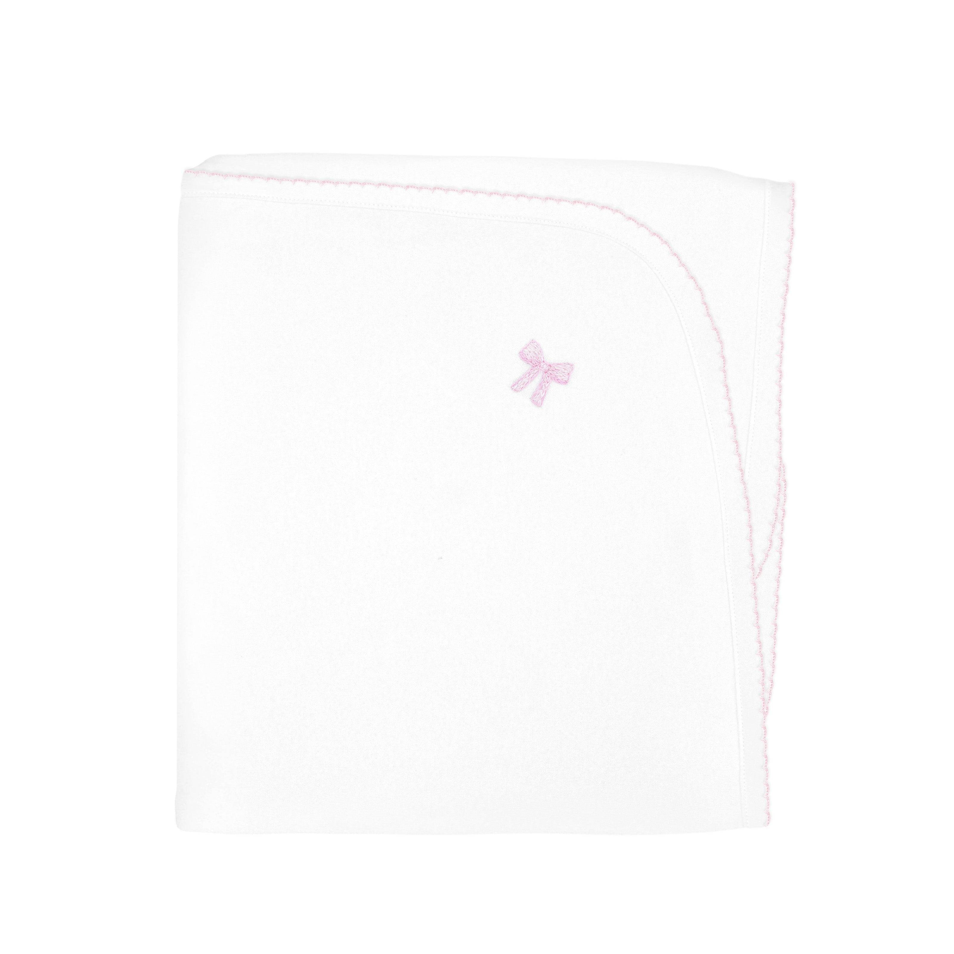 Bows and Stripes Embroidery | Baby Girl