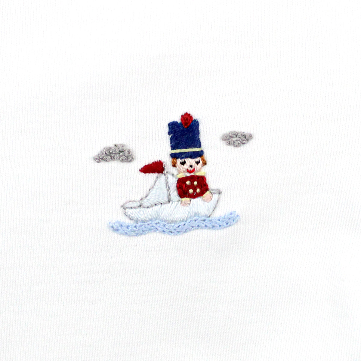 Tin Soldier Embroidery  Blanket | Baby Boy