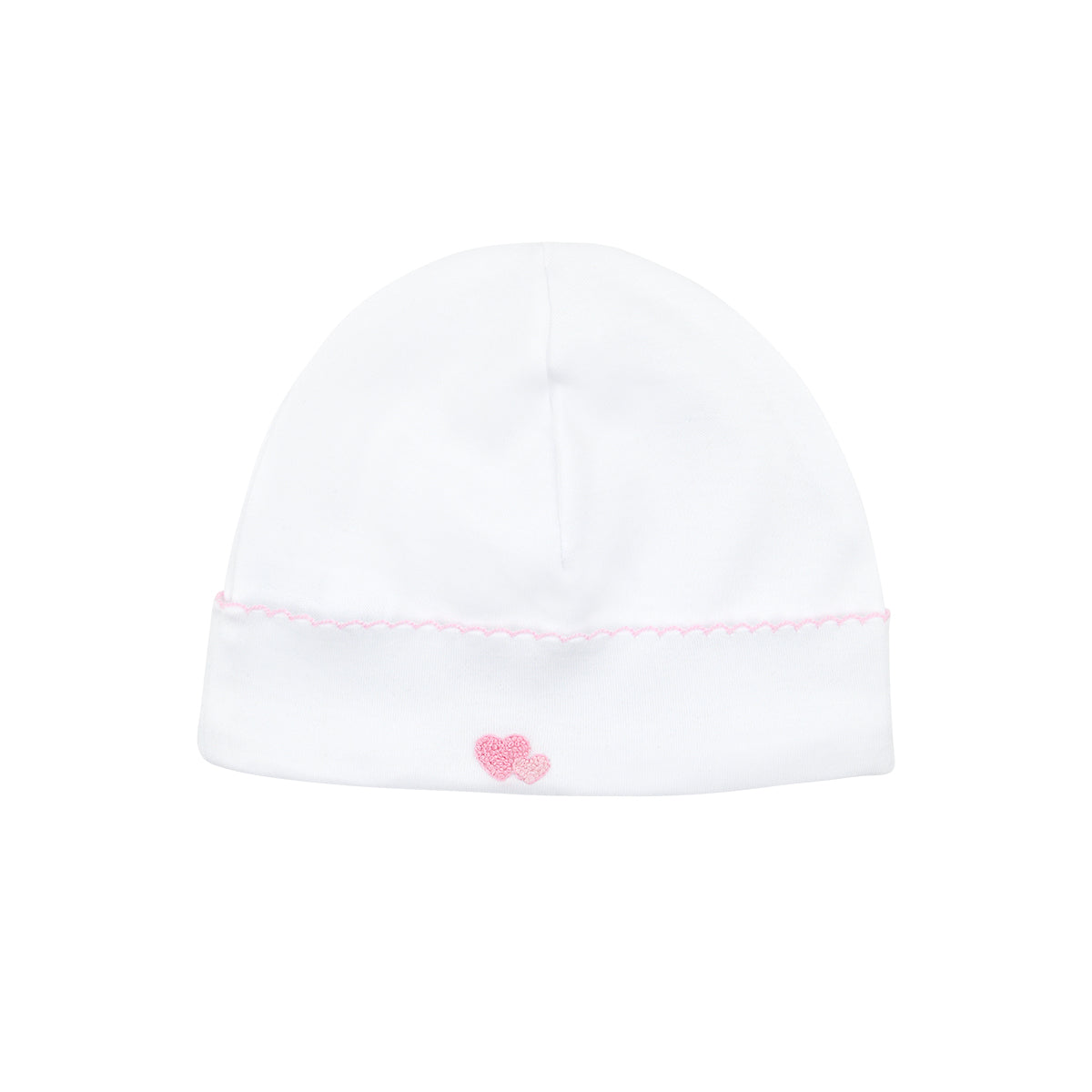 Double Love Embroidery Hat | Baby Girl