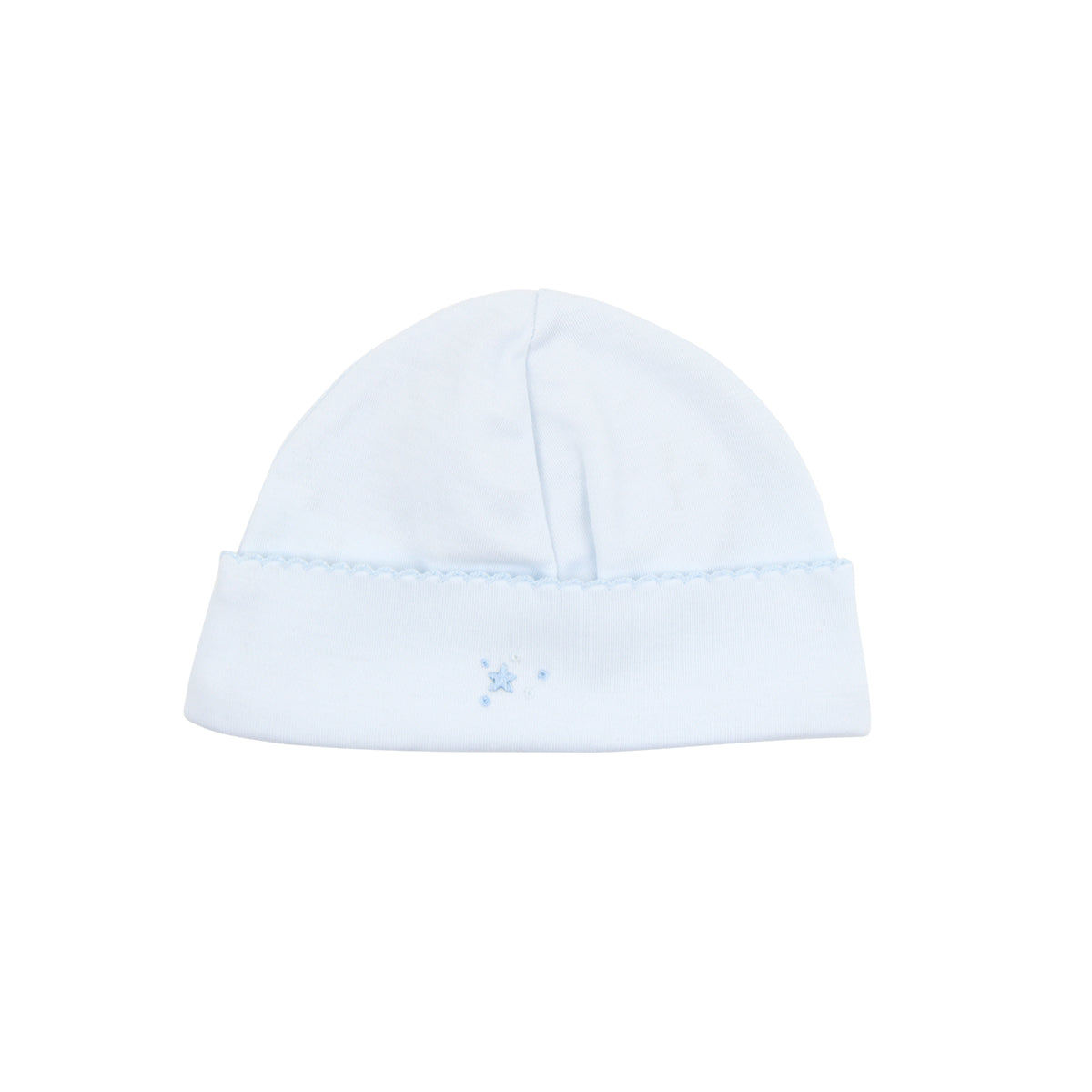 Light Blue Bubble Stars Embroidery Hat | Baby Boy