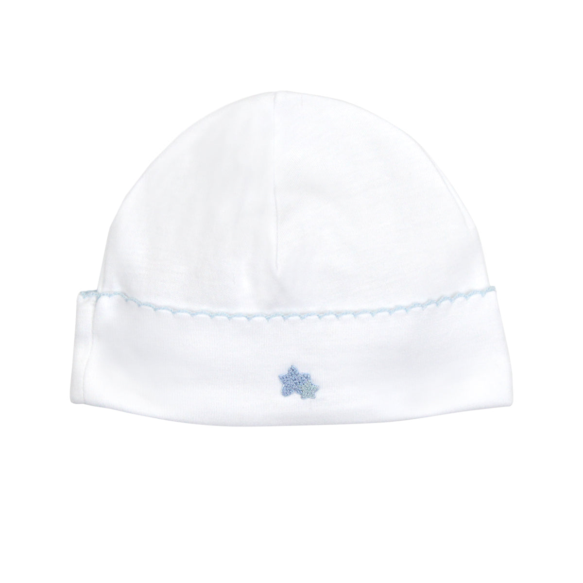 Double Star Embroidery Hat | Baby Boy