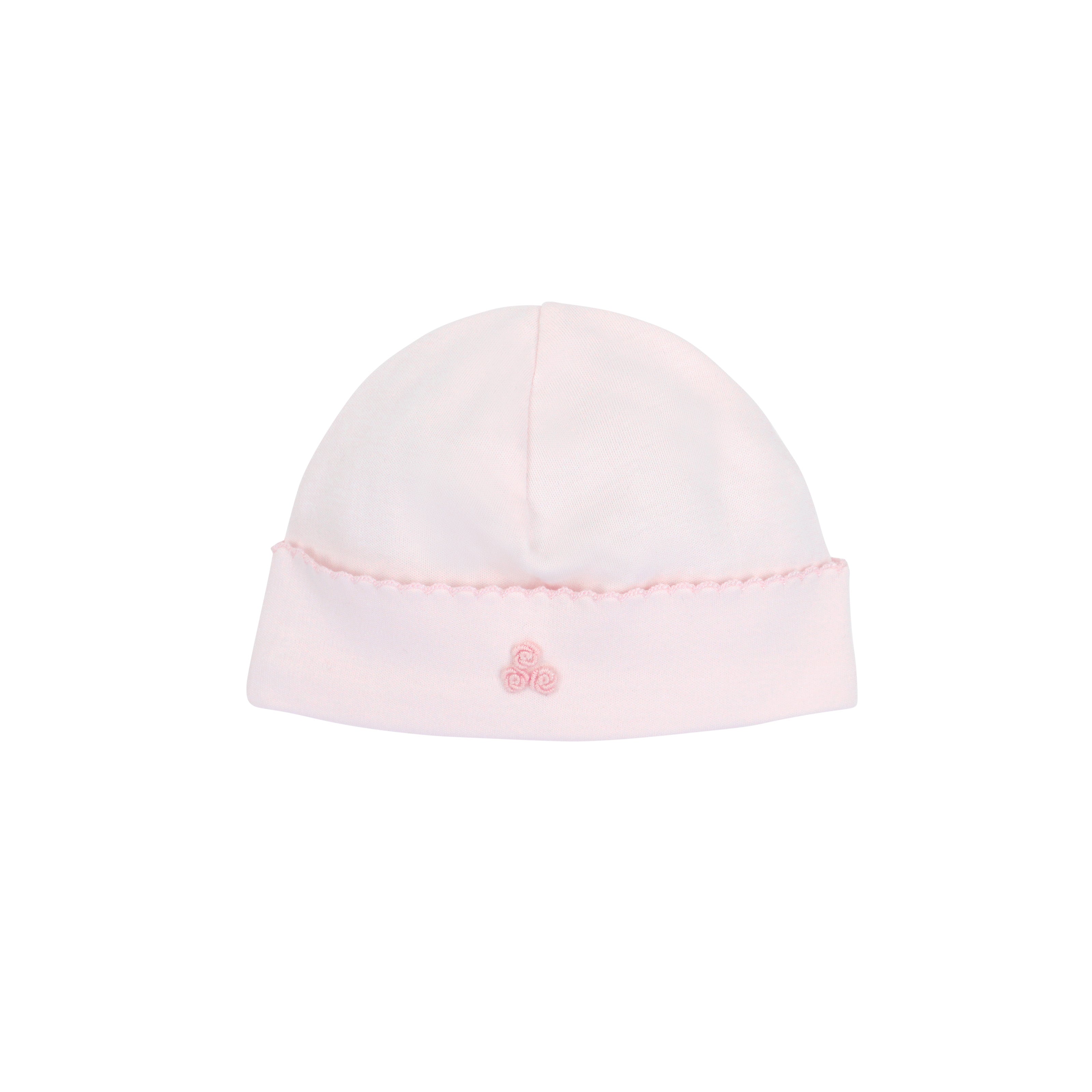 Sweet Roses Pink Embroidery Hat | Baby Girl